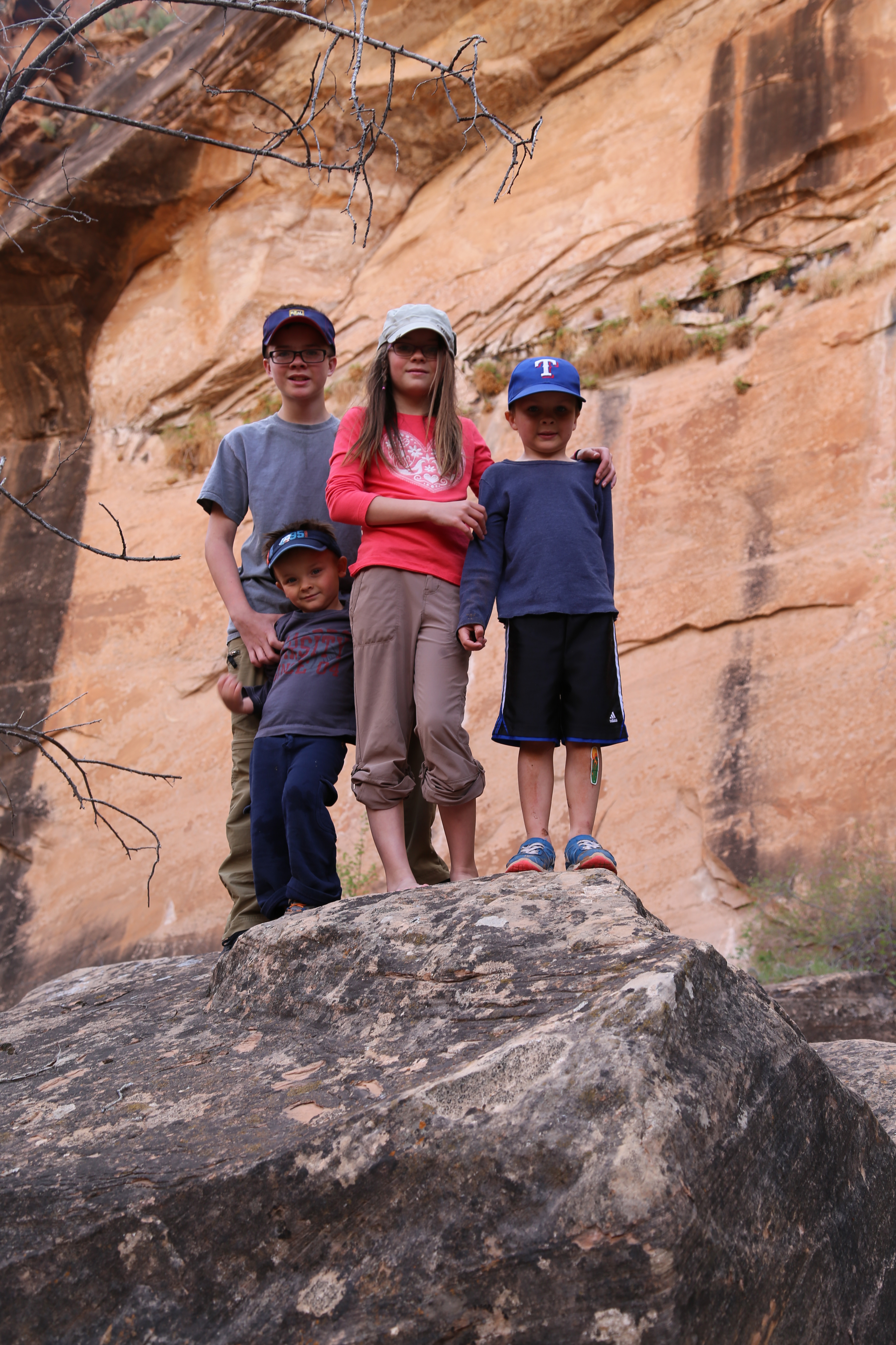 2015 Spring Break - Moab - Morning Glory Bridge (Negro Bill Canyon Trail)