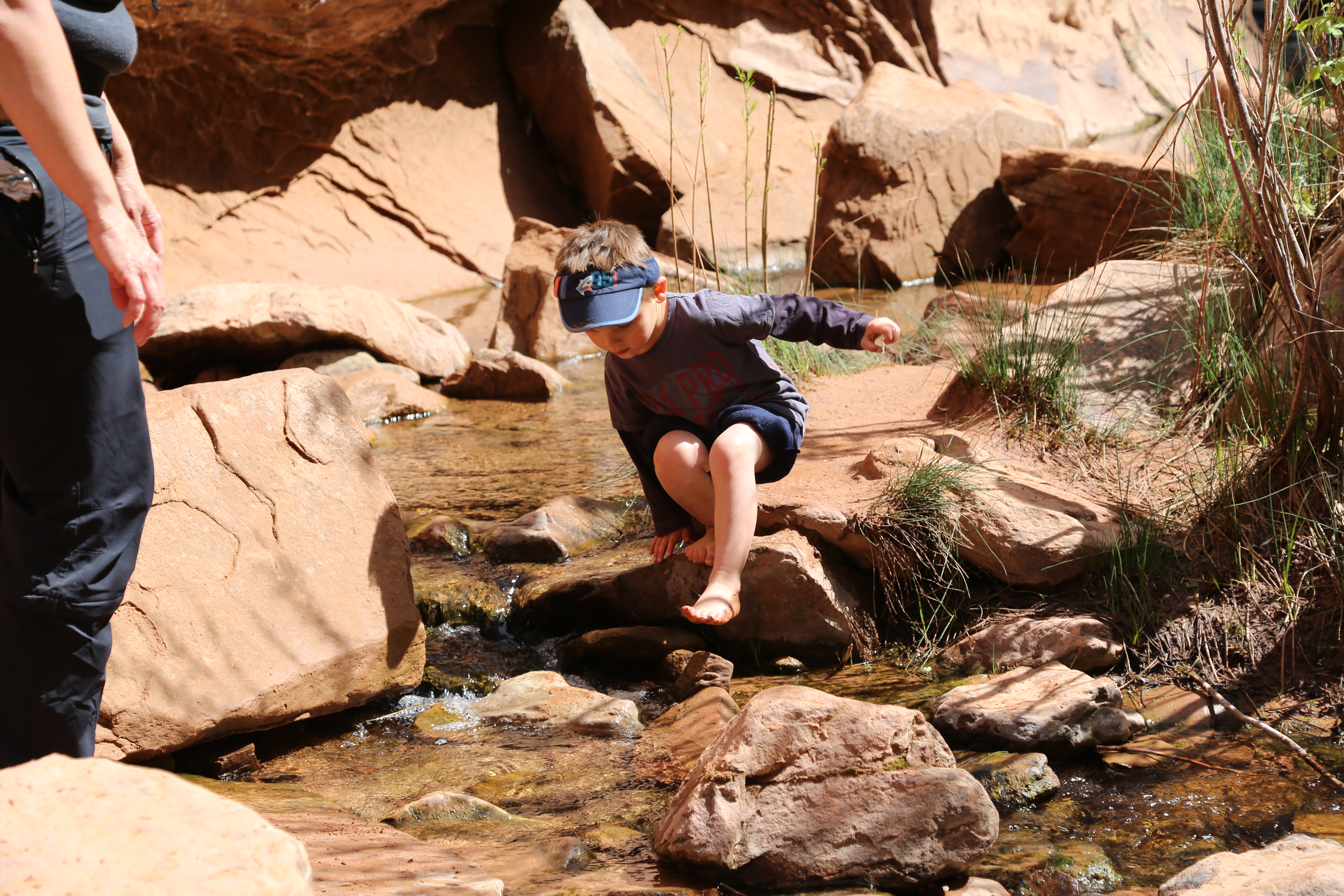 2015 Spring Break - Moab - Morning Glory Bridge (Negro Bill Canyon Trail)