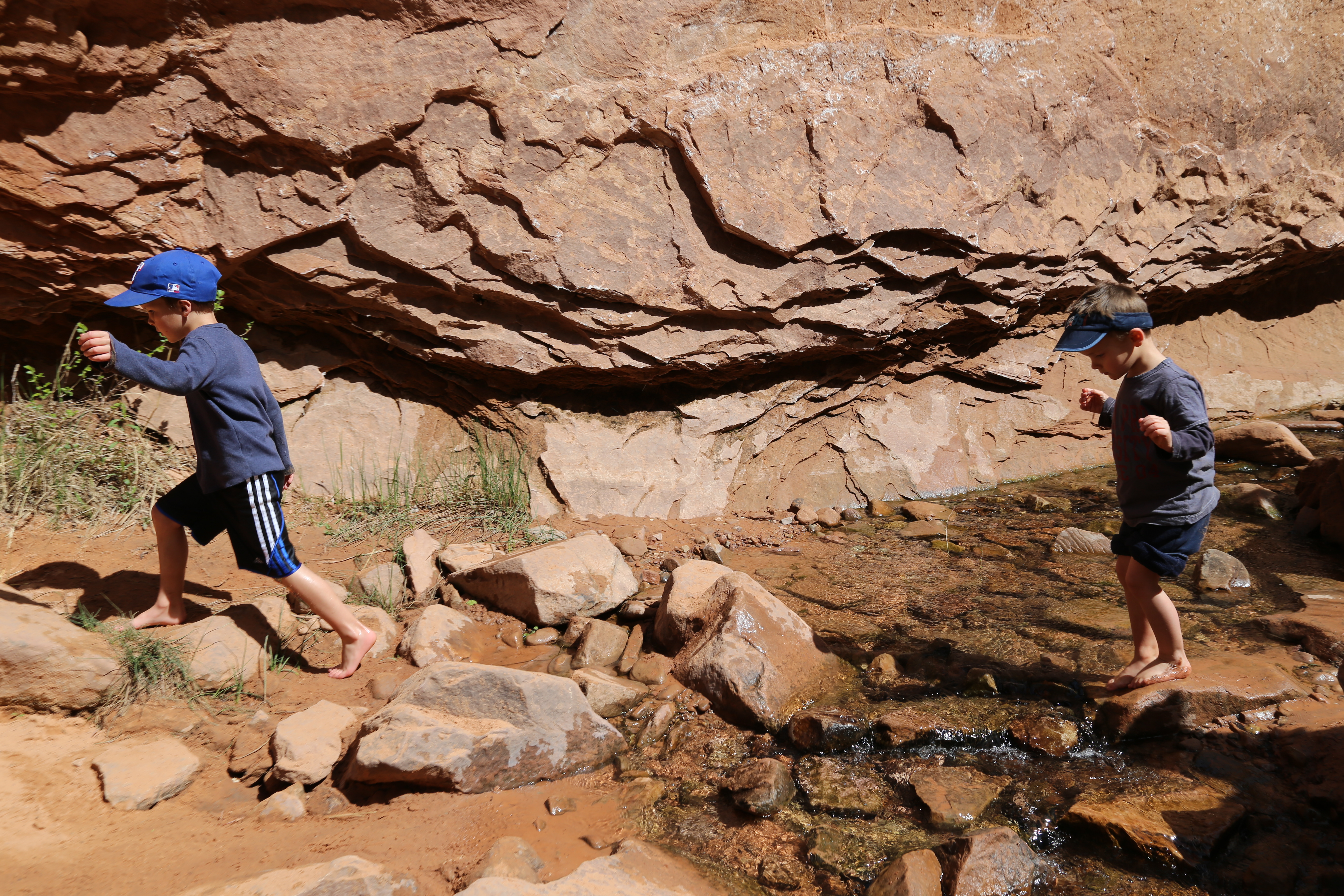 2015 Spring Break - Moab - Morning Glory Bridge (Negro Bill Canyon Trail)