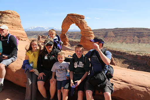2015 Spring Break - Moab - Delicate Arch (Arches National Park)