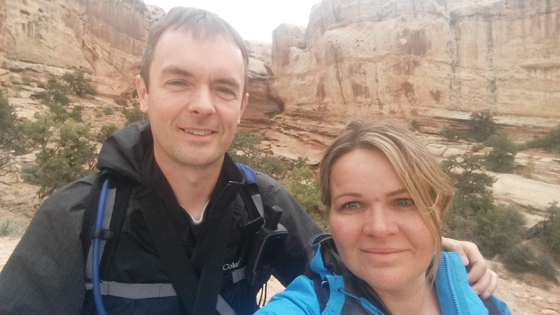 2015 Fall Break - Day 3 - Capitol Reef National Park (Gifford House Pies, Hickman Bridge Arch, Snakes Alive!, Picking Apples in the Fruita Pioneer Orchards, Goosenecks Overlook, Panorama Point), Eating Rattlesnakes at Cafe Diablo (Torrey, Utah)