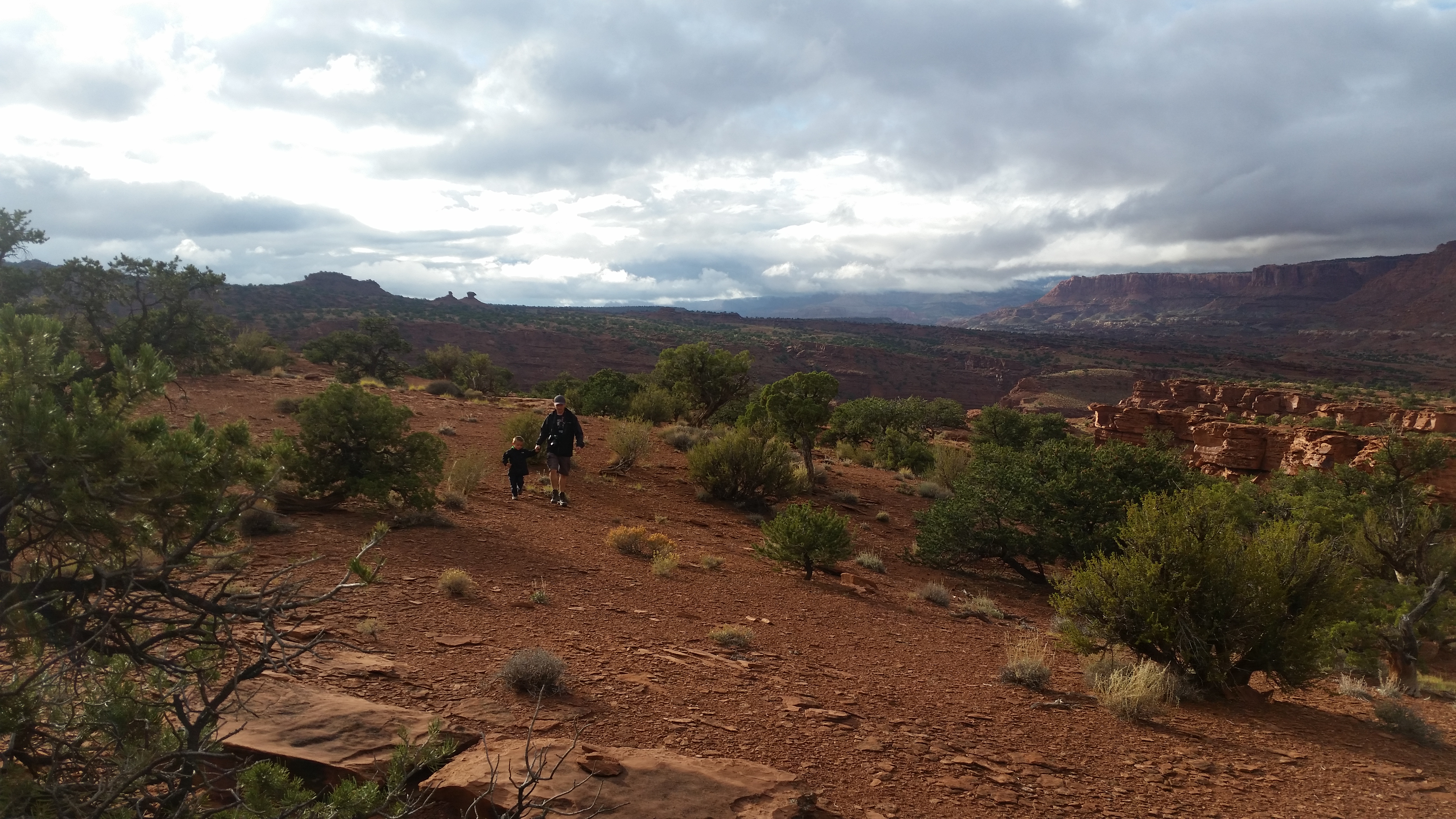 2015 Fall Break - Day 3 - Capitol Reef National Park (Gifford House Pies, Hickman Bridge Arch, Snakes Alive!, Picking Apples in the Fruita Pioneer Orchards, Goosenecks Overlook, Panorama Point), Eating Rattlesnakes at Cafe Diablo (Torrey, Utah)