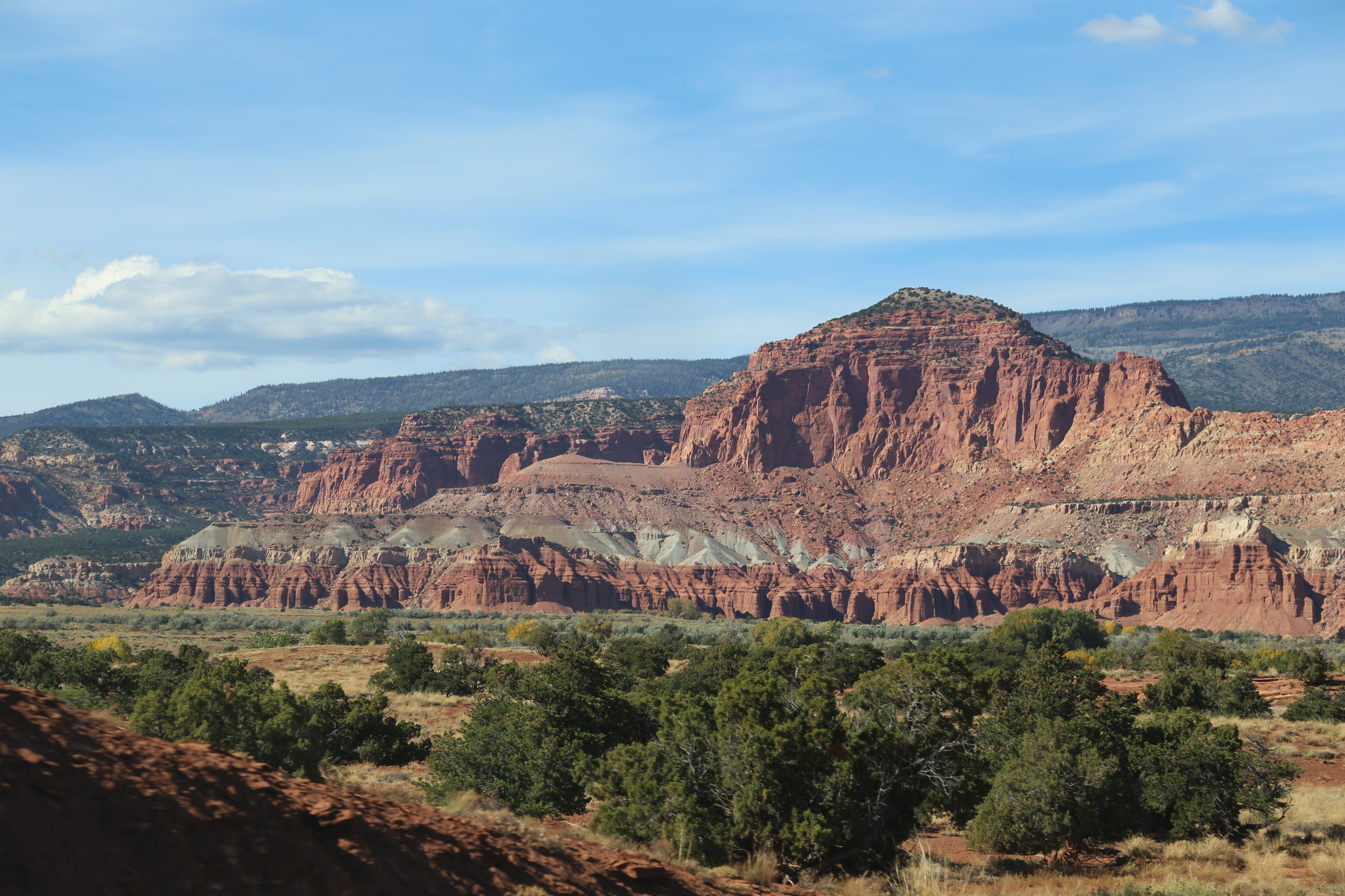 2015 Fall Break - Day 1 - Capitol Reef National Park (Fremont Petroglyphs, Fruita Historic Schoolhouse, Gifford House Pies, Indian in the Cupboard)