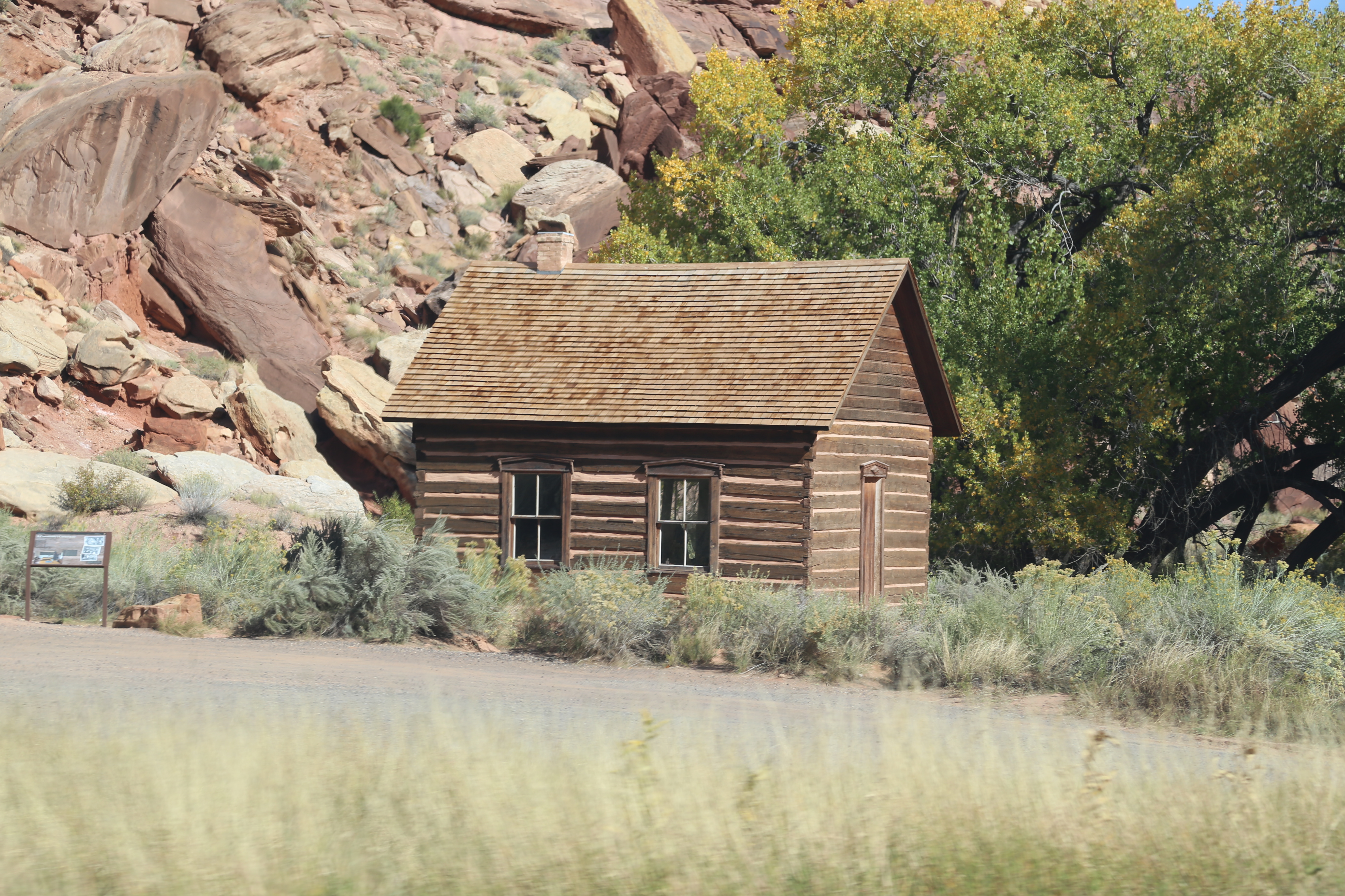 2015 Fall Break - Day 1 - Capitol Reef National Park (Fremont Petroglyphs, Fruita Historic Schoolhouse, Gifford House Pies, Indian in the Cupboard)