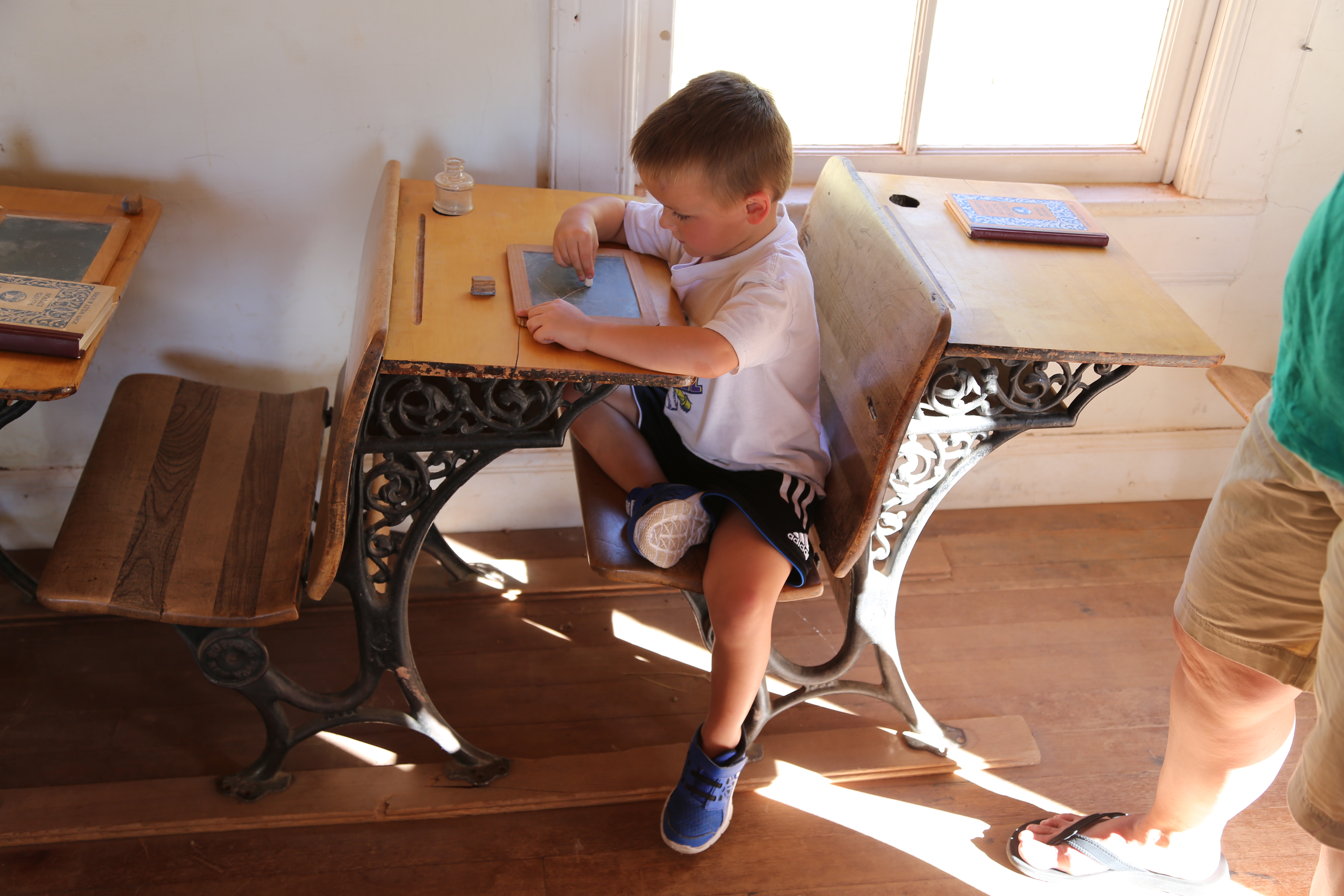 2015 Fall Break - Day 1 - Capitol Reef National Park (Fremont Petroglyphs, Fruita Historic Schoolhouse, Gifford House Pies, Indian in the Cupboard)