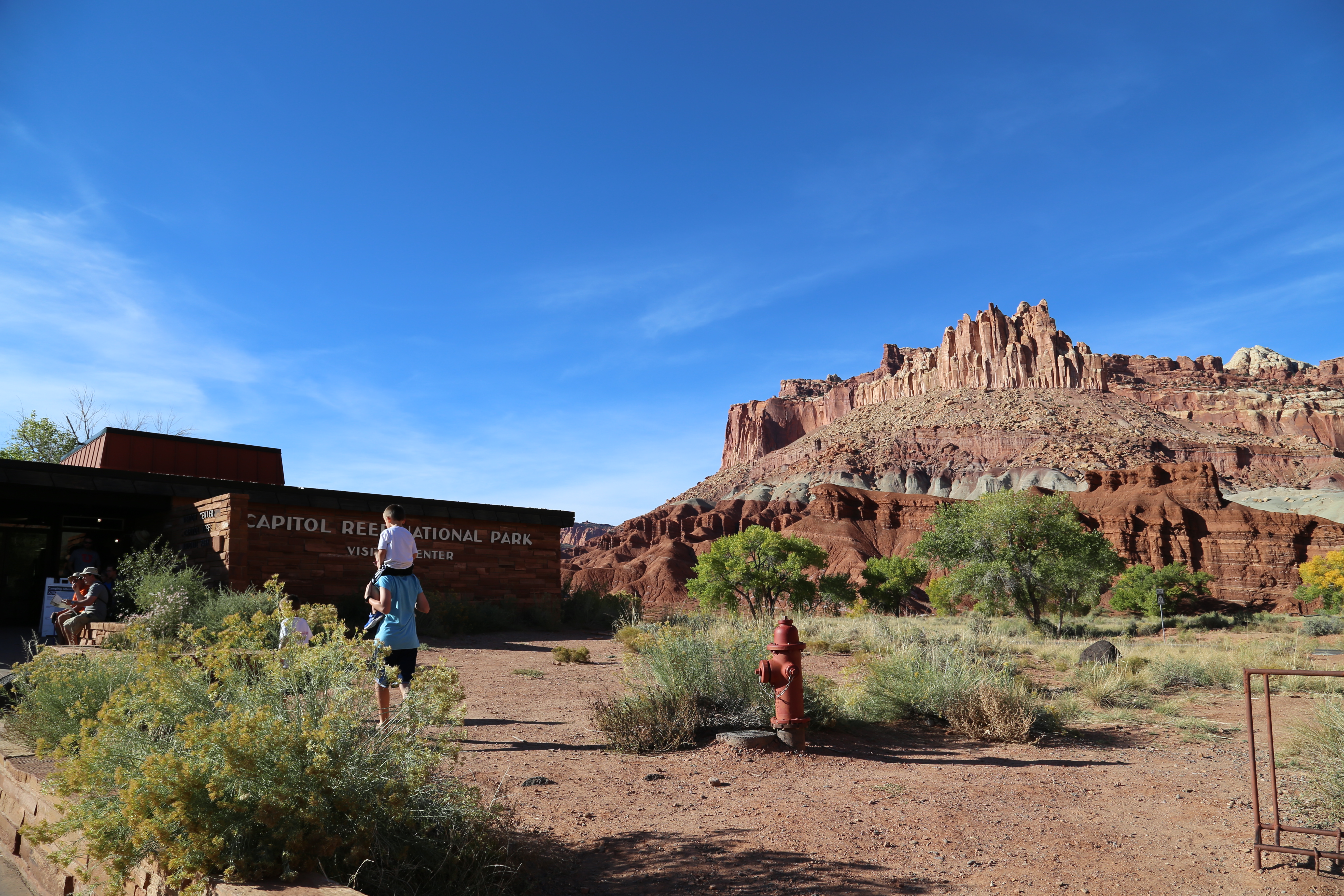 2015 Fall Break - Day 1 - Capitol Reef National Park (Fremont Petroglyphs, Fruita Historic Schoolhouse, Gifford House Pies, Indian in the Cupboard)