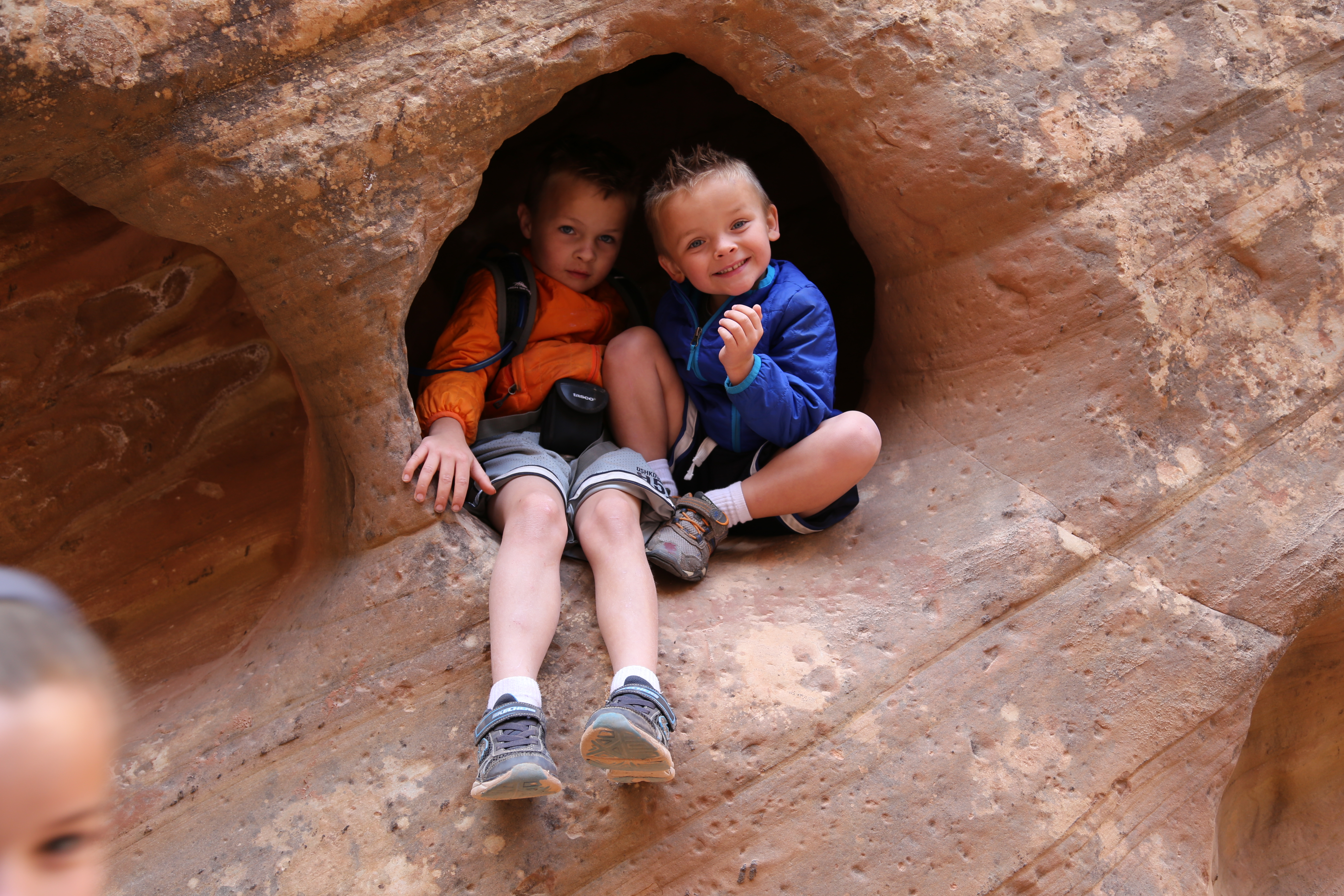 2015 Fall Break - Day 2 - Capitol Reef National Park (Grand Wash Narrows, Capitol Gorge (Petroglyphs, Narrows, Pioneer Register), Waterpocket Fold Drive (Notom-Bullfrog Road, Burr Trail Road), Hell's Backbone Grill (Boulder, Utah))