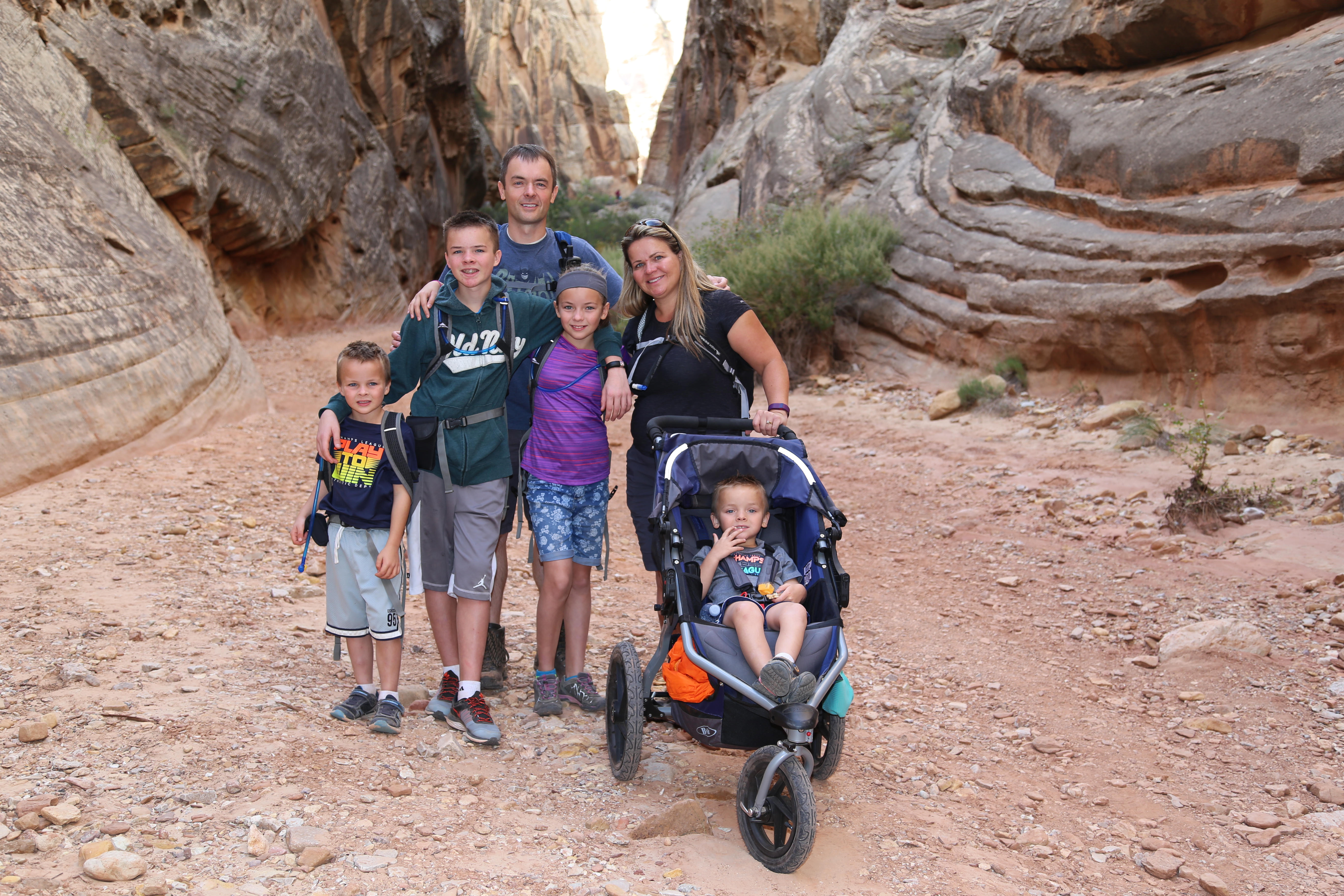 2015 Fall Break - Day 2 - Capitol Reef National Park (Grand Wash Narrows, Capitol Gorge (Petroglyphs, Narrows, Pioneer Register), Waterpocket Fold Drive (Notom-Bullfrog Road, Burr Trail Road), Hell's Backbone Grill (Boulder, Utah))