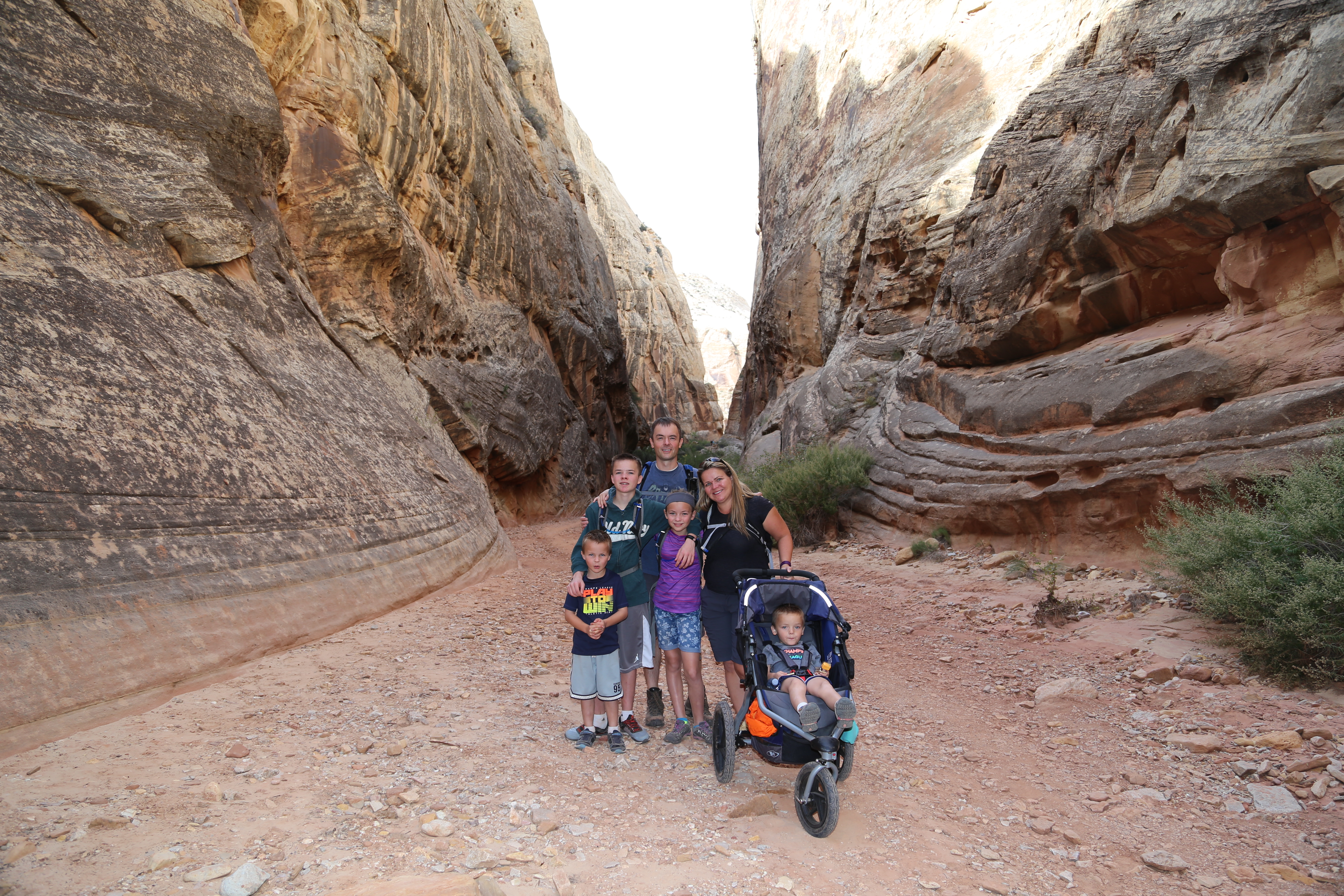 2015 Fall Break - Day 2 - Capitol Reef National Park (Grand Wash Narrows, Capitol Gorge (Petroglyphs, Narrows, Pioneer Register), Waterpocket Fold Drive (Notom-Bullfrog Road, Burr Trail Road), Hell's Backbone Grill (Boulder, Utah))