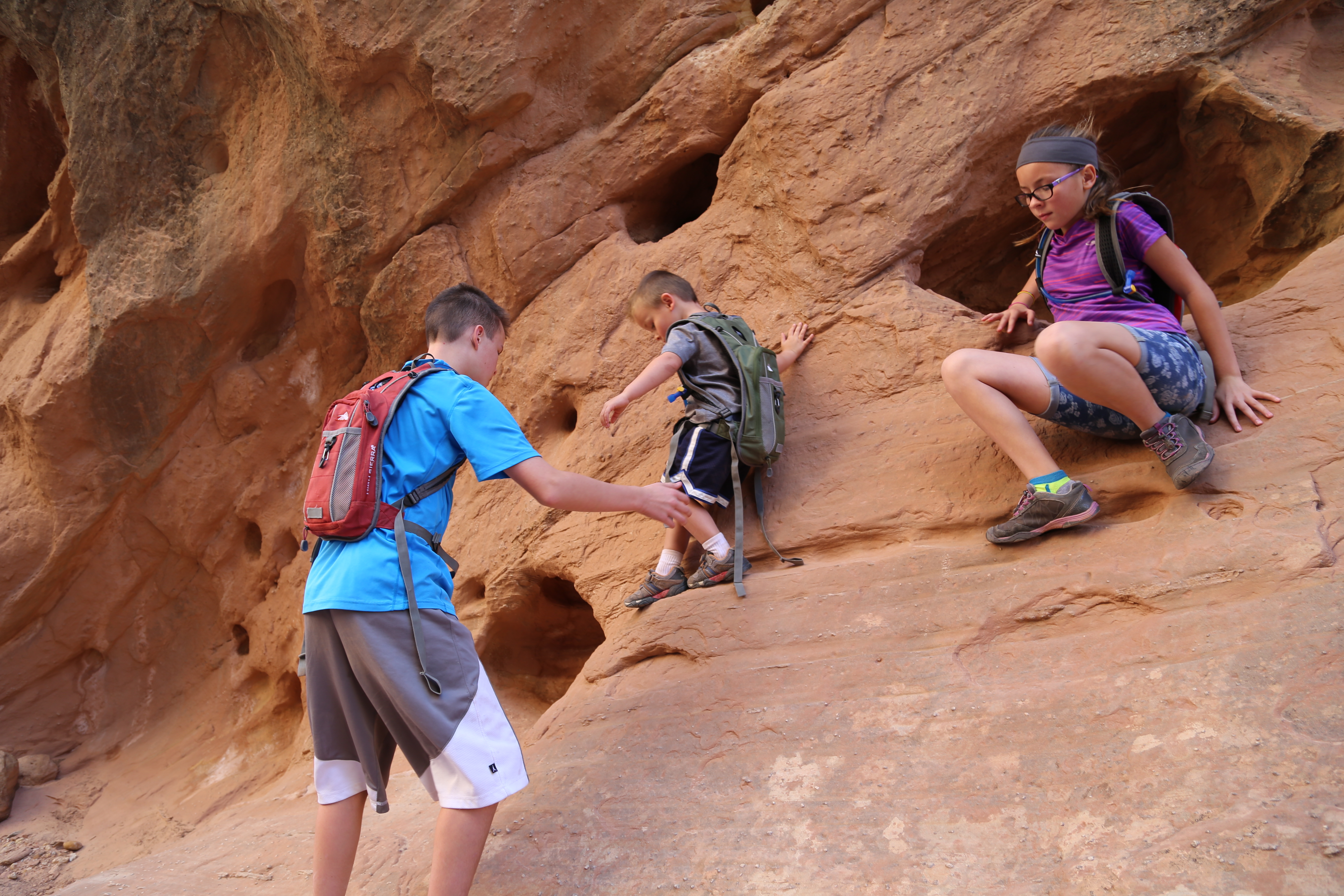 2015 Fall Break - Day 2 - Capitol Reef National Park (Grand Wash Narrows, Capitol Gorge (Petroglyphs, Narrows, Pioneer Register), Waterpocket Fold Drive (Notom-Bullfrog Road, Burr Trail Road), Hell's Backbone Grill (Boulder, Utah))