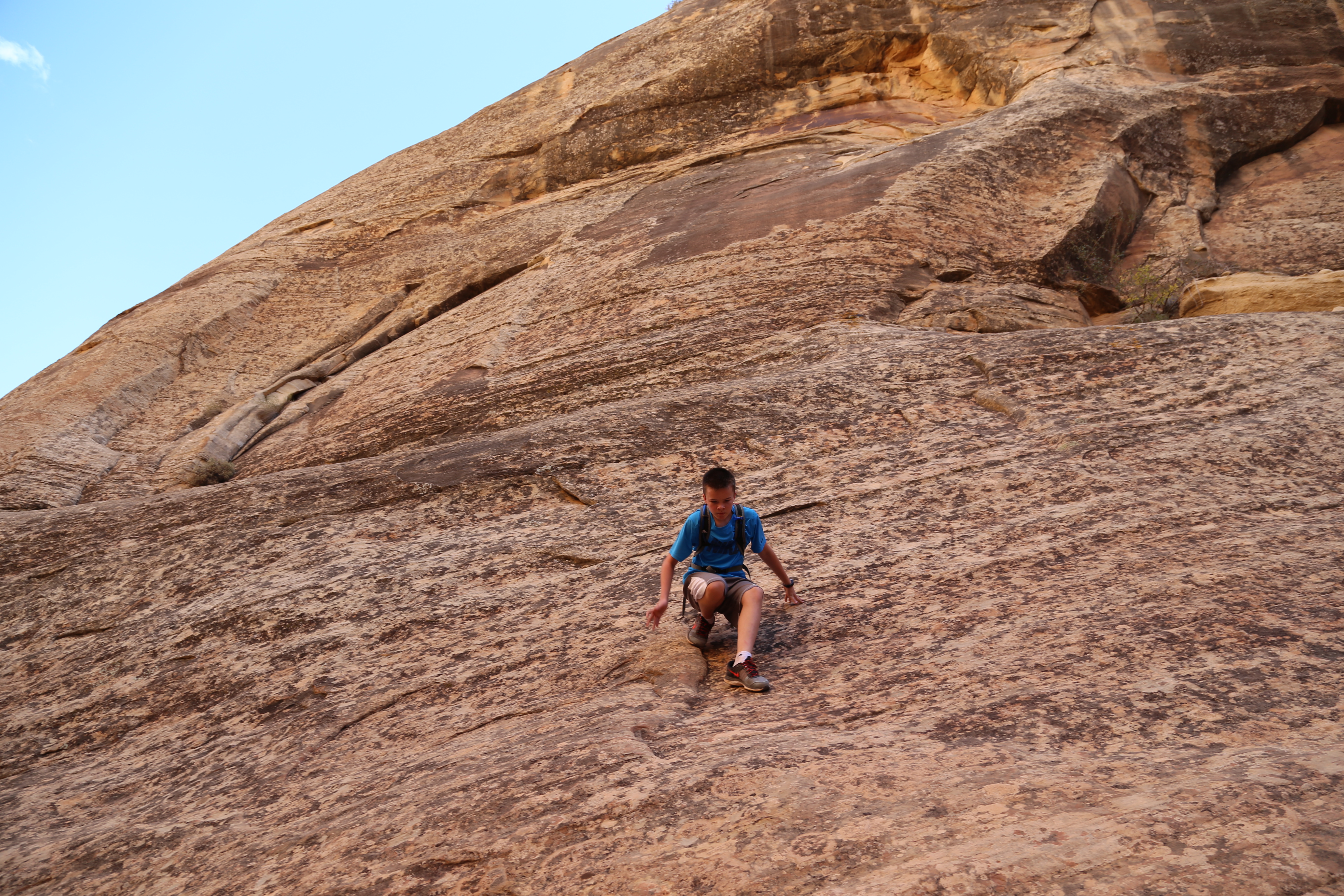 2015 Fall Break - Day 2 - Capitol Reef National Park (Grand Wash Narrows, Capitol Gorge (Petroglyphs, Narrows, Pioneer Register), Waterpocket Fold Drive (Notom-Bullfrog Road, Burr Trail Road), Hell's Backbone Grill (Boulder, Utah))