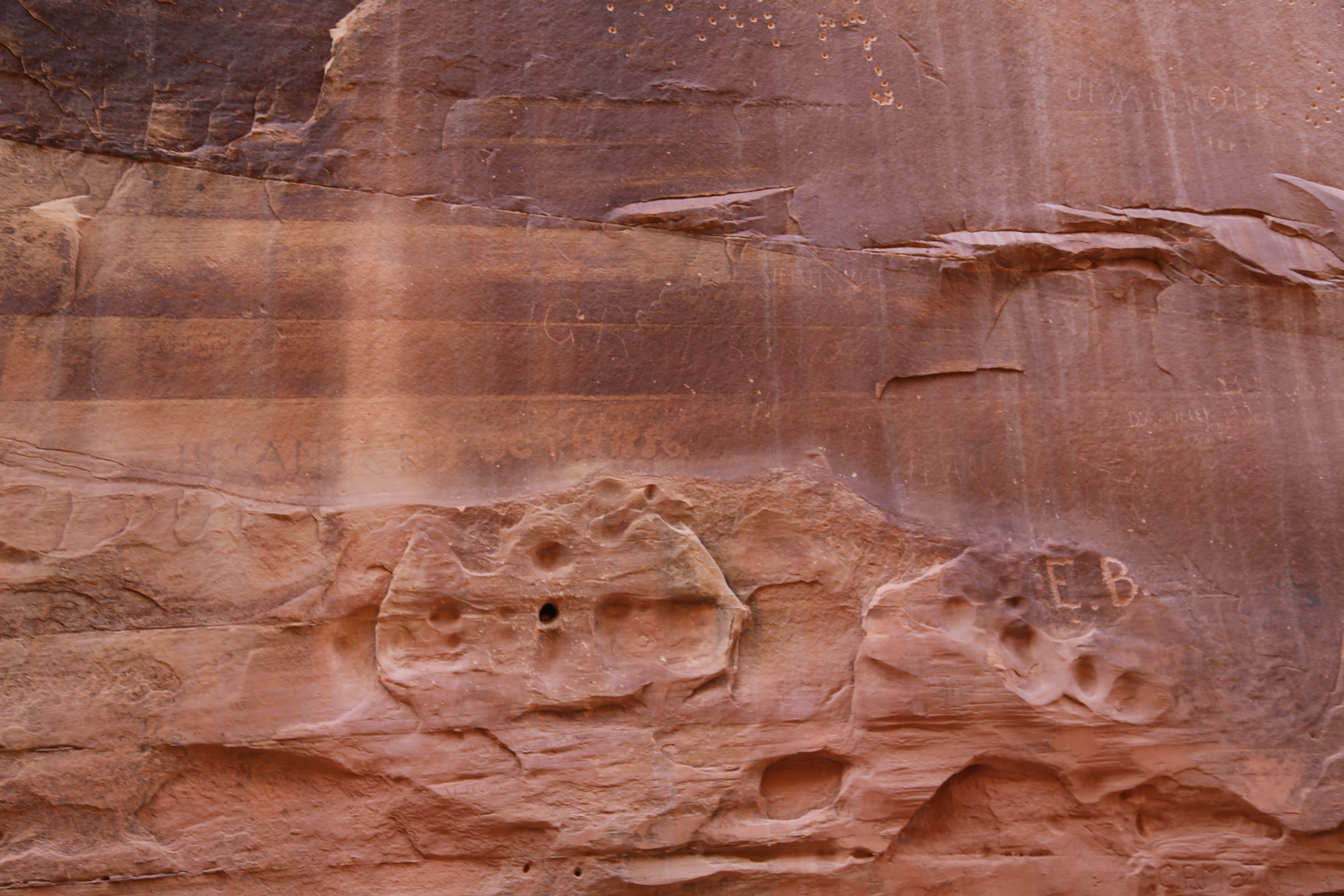 2015 Fall Break - Day 2 - Capitol Reef National Park (Grand Wash Narrows, Capitol Gorge (Petroglyphs, Narrows, Pioneer Register), Waterpocket Fold Drive (Notom-Bullfrog Road, Burr Trail Road), Hell's Backbone Grill (Boulder, Utah))