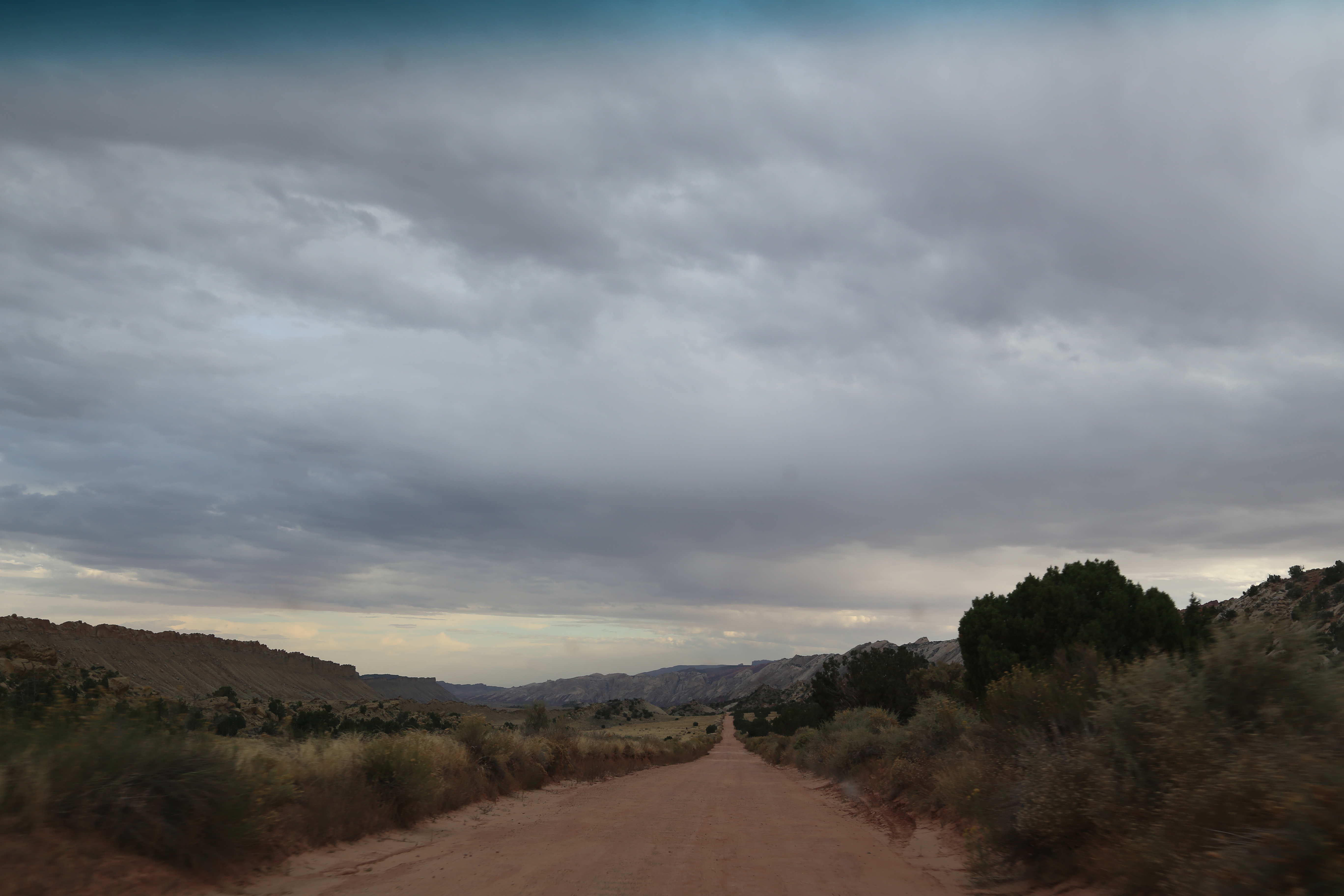 2015 Fall Break - Day 2 - Capitol Reef National Park (Grand Wash Narrows, Capitol Gorge (Petroglyphs, Narrows, Pioneer Register), Waterpocket Fold Drive (Notom-Bullfrog Road, Burr Trail Road), Hell's Backbone Grill (Boulder, Utah))