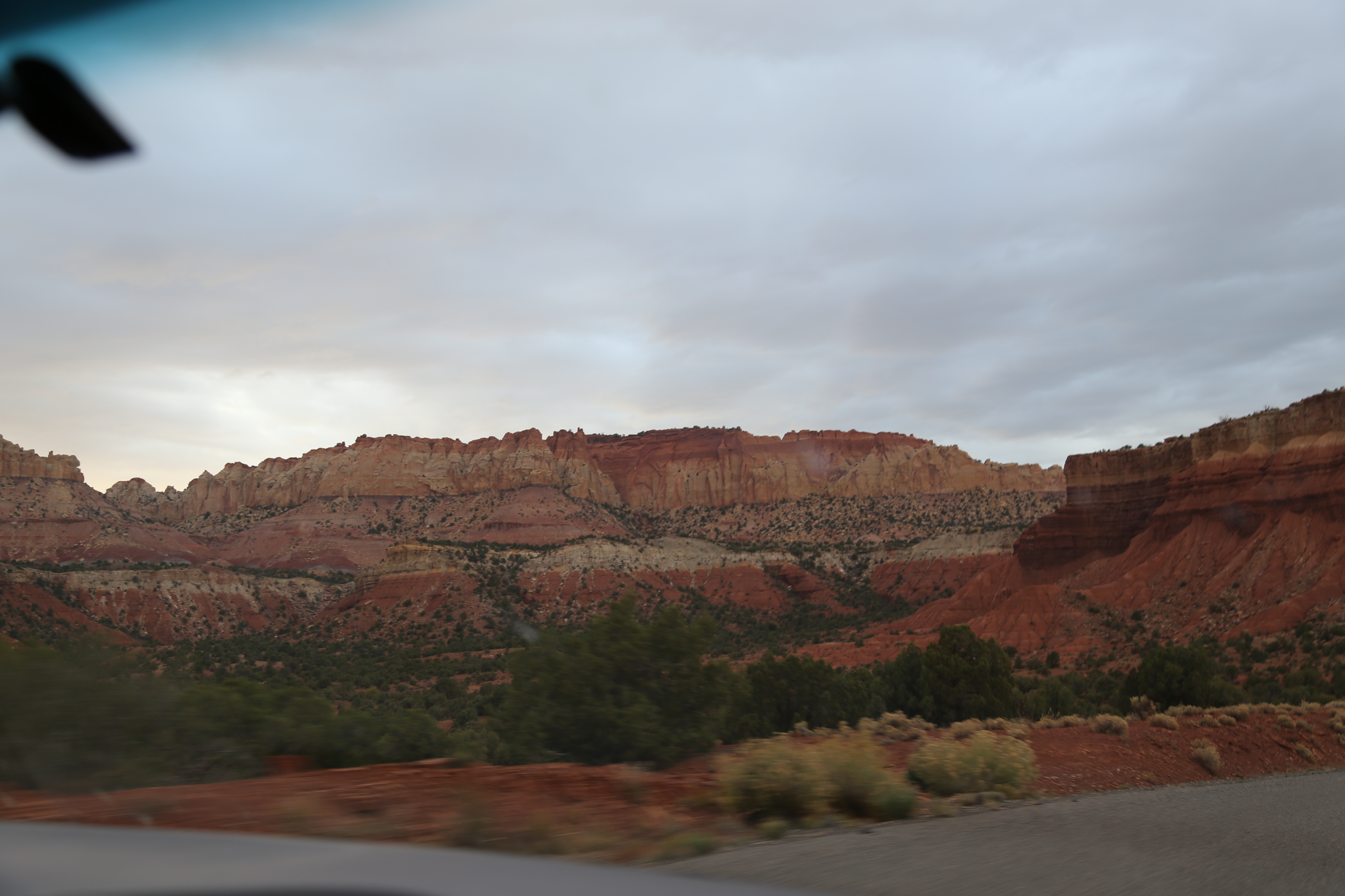 2015 Fall Break - Day 2 - Capitol Reef National Park (Grand Wash Narrows, Capitol Gorge (Petroglyphs, Narrows, Pioneer Register), Waterpocket Fold Drive (Notom-Bullfrog Road, Burr Trail Road), Hell's Backbone Grill (Boulder, Utah))