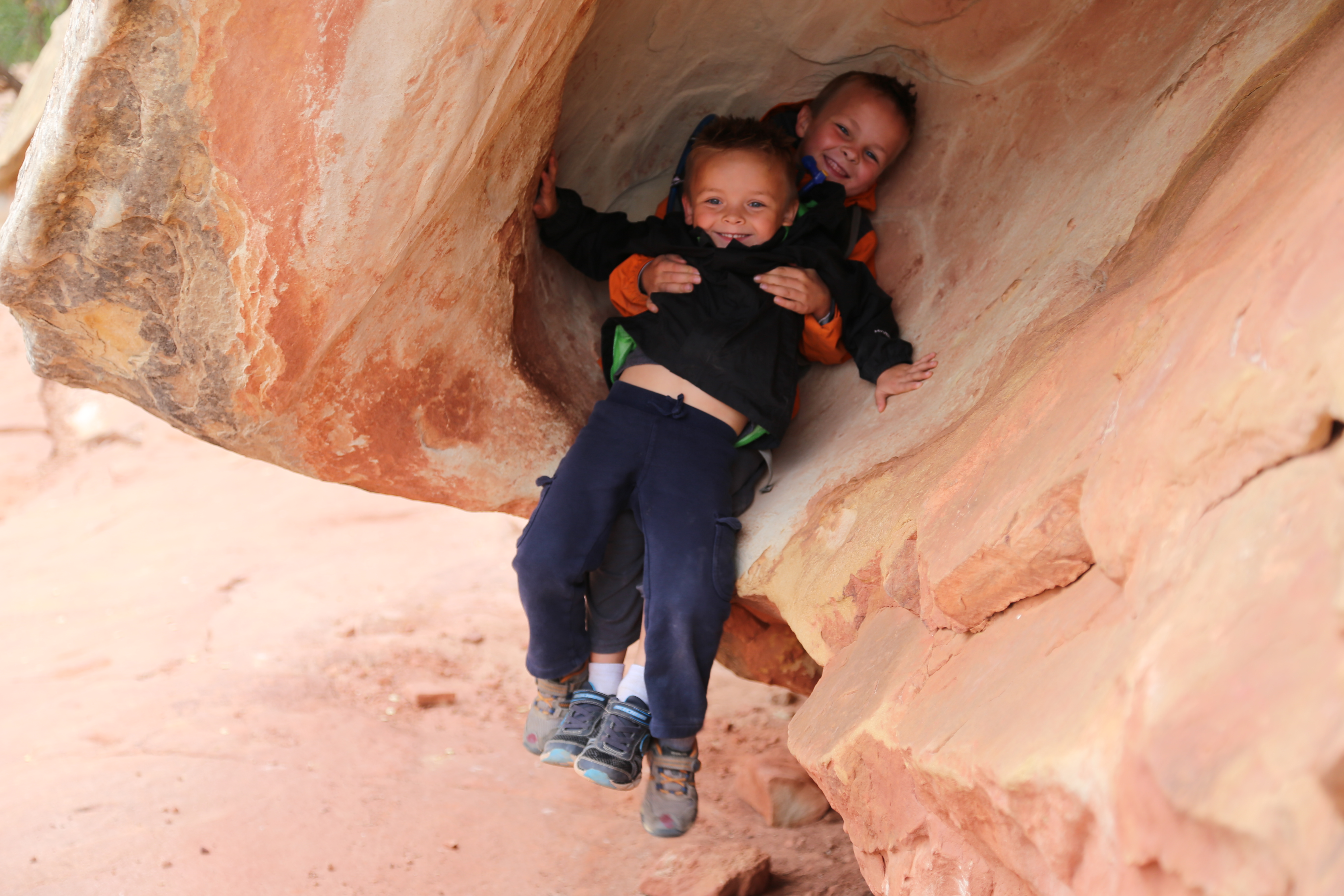 2015 Fall Break - Day 3 - Capitol Reef National Park (Gifford House Pies, Hickman Bridge Arch, Snakes Alive!, Picking Apples in the Fruita Pioneer Orchards, Goosenecks Overlook, Panorama Point), Eating Rattlesnakes at Cafe Diablo (Torrey, Utah)