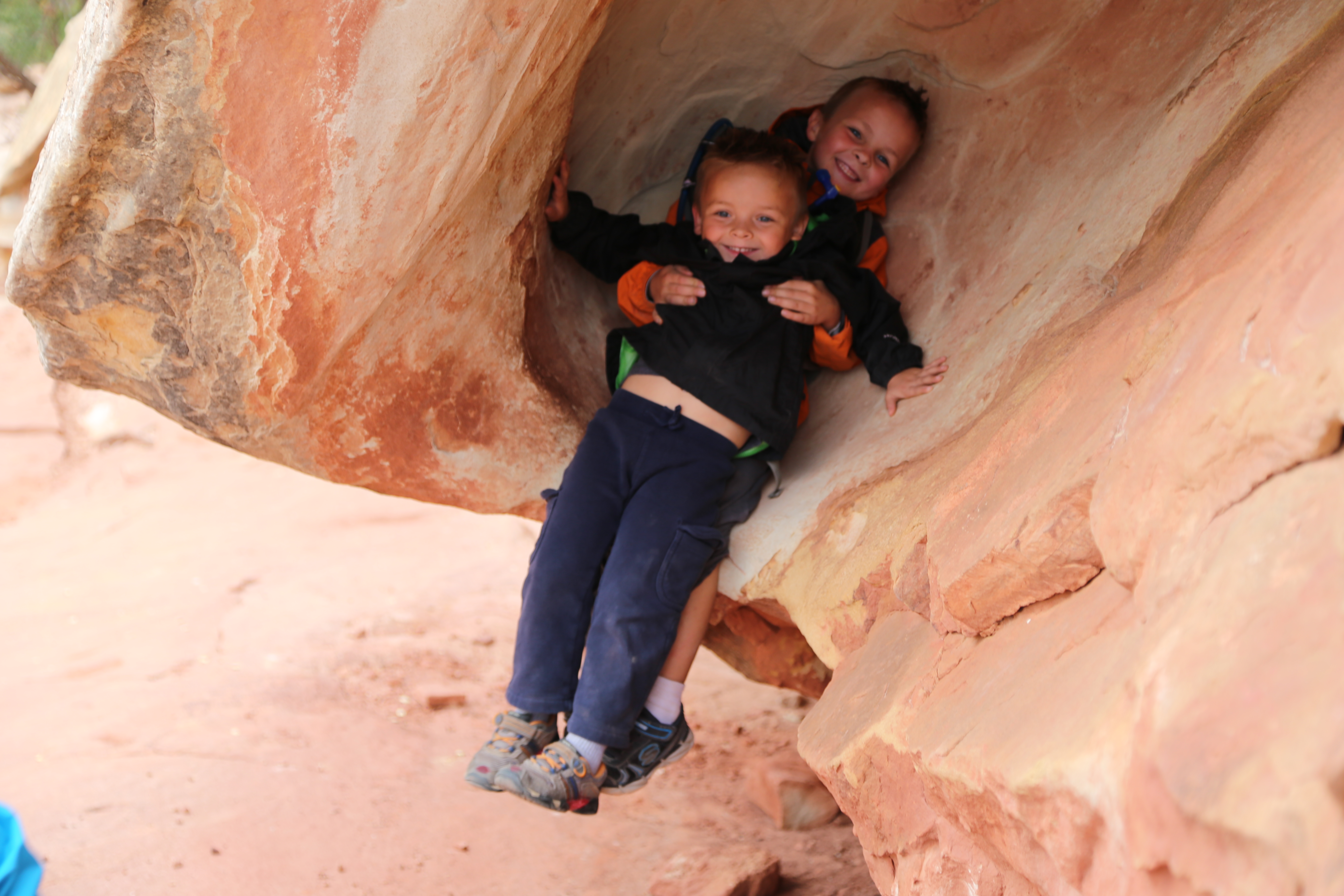 2015 Fall Break - Day 3 - Capitol Reef National Park (Gifford House Pies, Hickman Bridge Arch, Snakes Alive!, Picking Apples in the Fruita Pioneer Orchards, Goosenecks Overlook, Panorama Point), Eating Rattlesnakes at Cafe Diablo (Torrey, Utah)