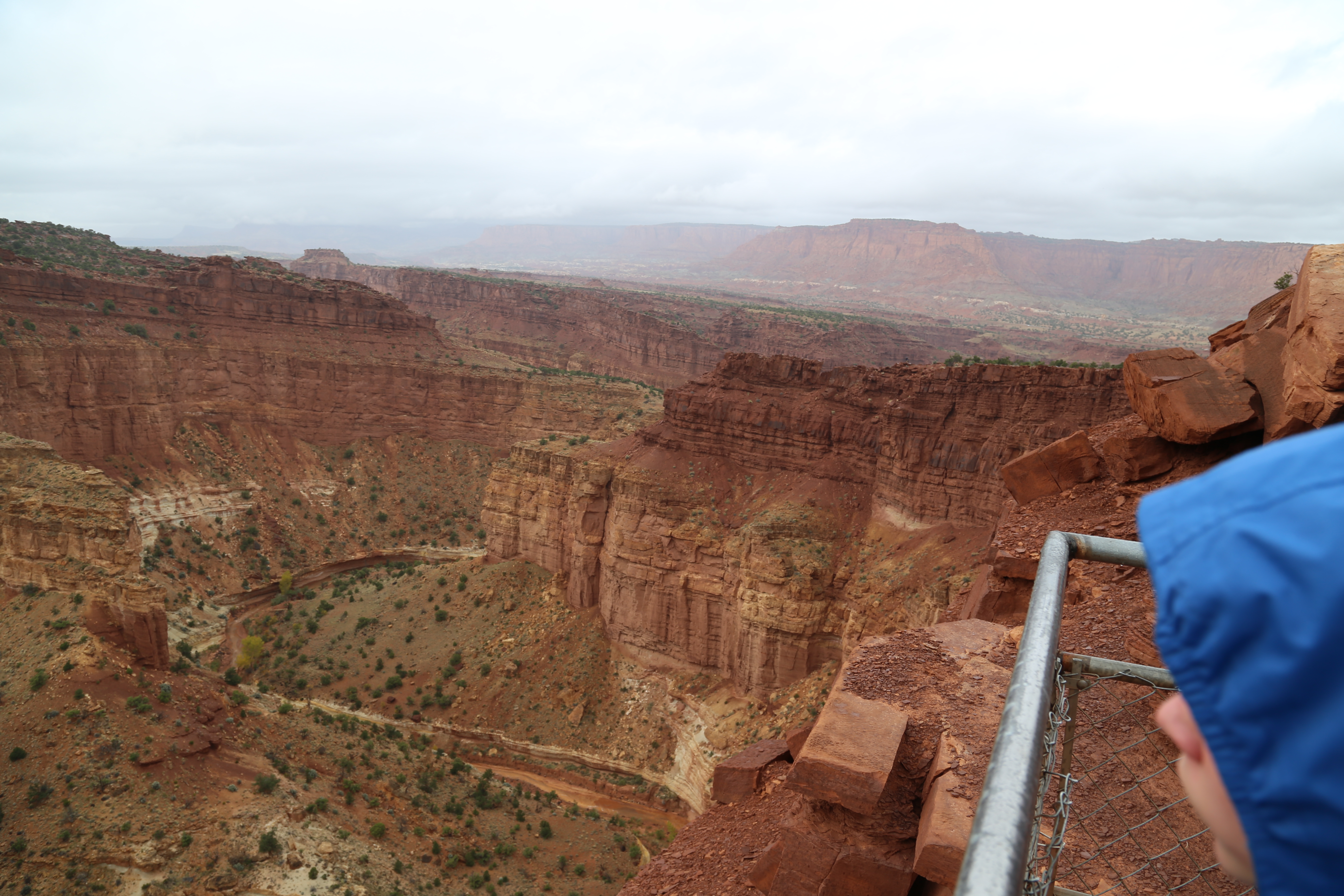 2015 Fall Break - Day 3 - Capitol Reef National Park (Gifford House Pies, Hickman Bridge Arch, Snakes Alive!, Picking Apples in the Fruita Pioneer Orchards, Goosenecks Overlook, Panorama Point), Eating Rattlesnakes at Cafe Diablo (Torrey, Utah)