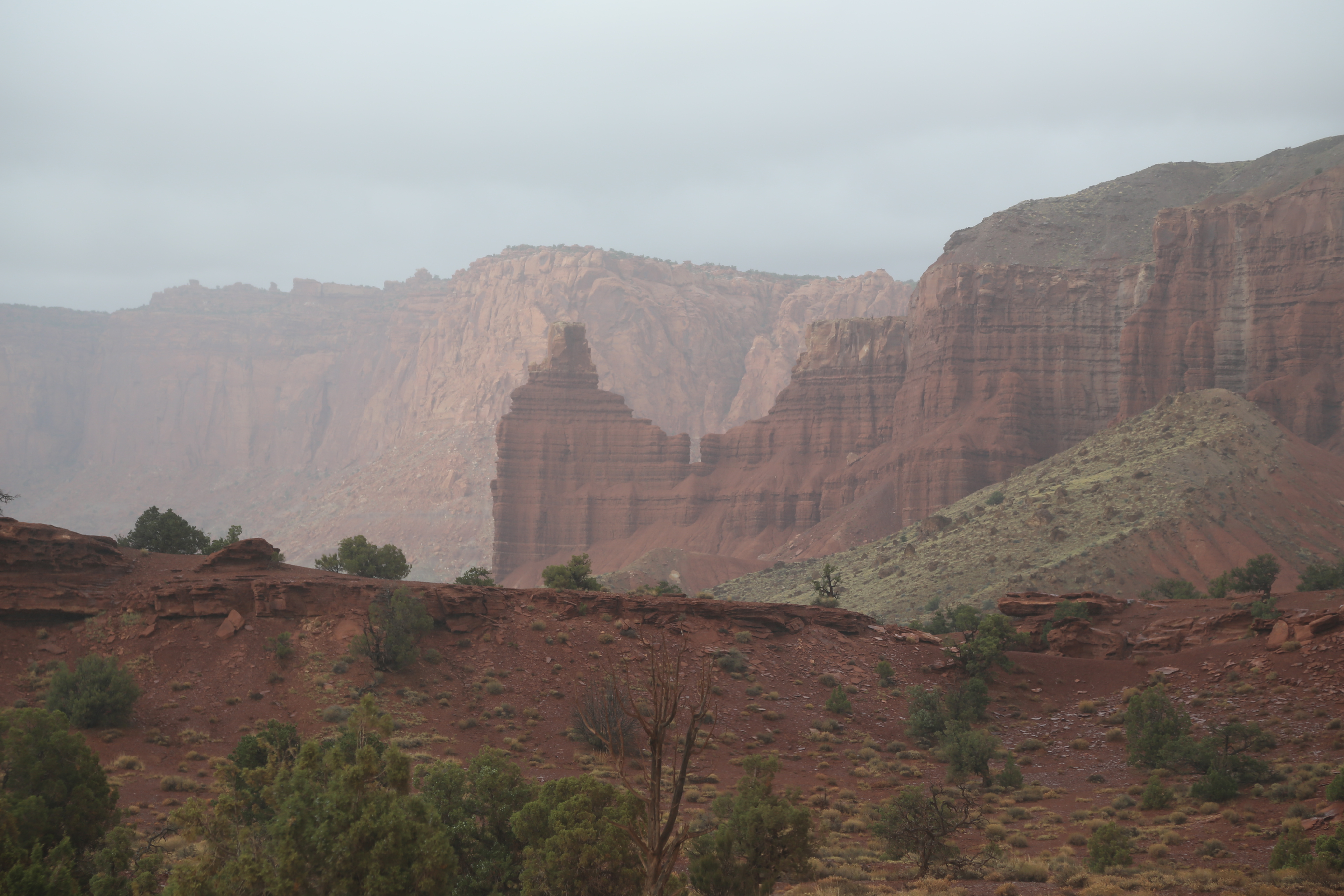 2015 Fall Break - Day 3 - Capitol Reef National Park (Gifford House Pies, Hickman Bridge Arch, Snakes Alive!, Picking Apples in the Fruita Pioneer Orchards, Goosenecks Overlook, Panorama Point), Eating Rattlesnakes at Cafe Diablo (Torrey, Utah)