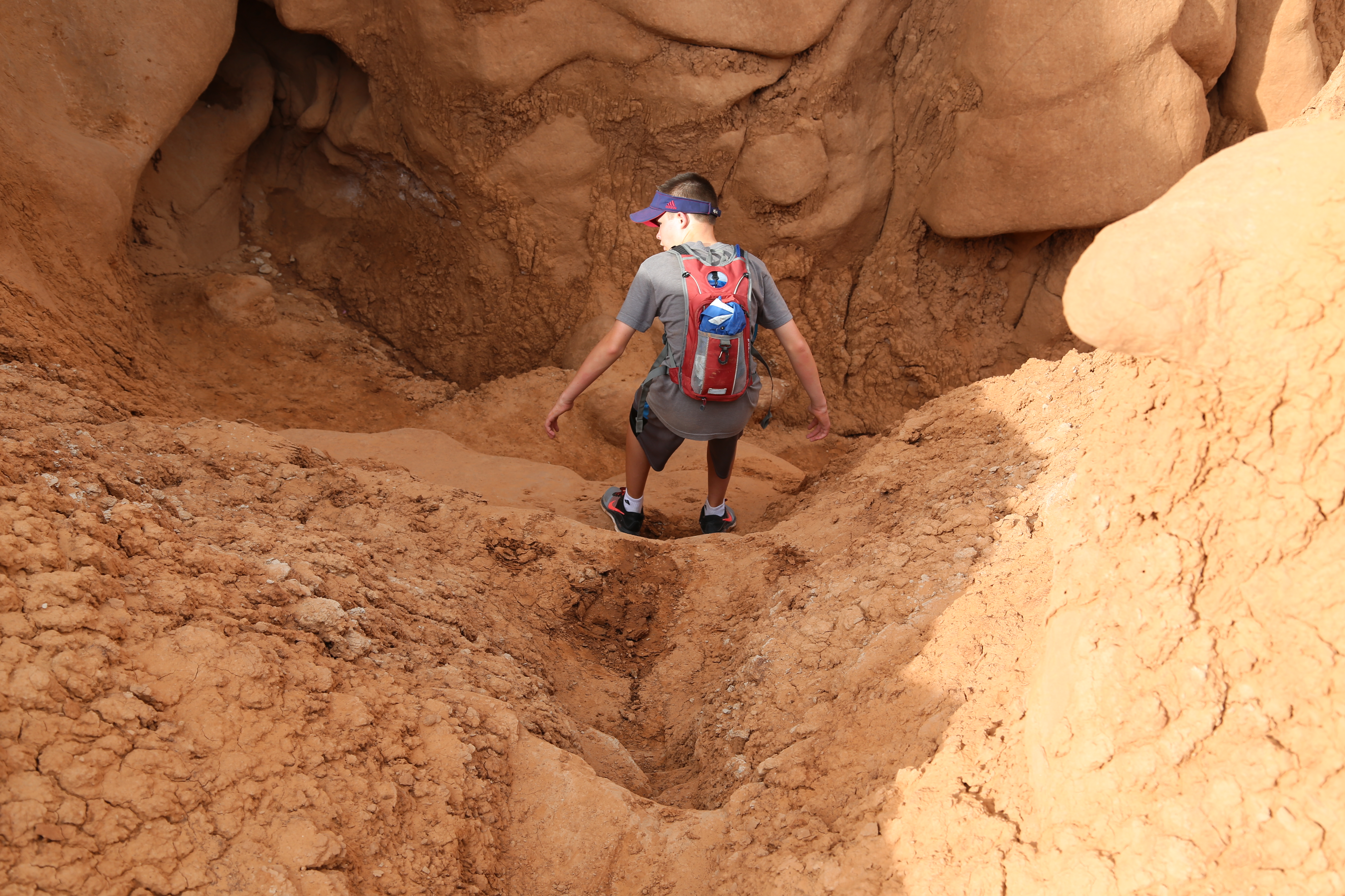2015 Fall Break - Day 4 - Goblin Valley State Park (Hiking Through the Goblins, Capture the Flag in the Goblins), Capitol Reef National Park (Gifford House Pies, Behunin Cabin), More Homemade Pie at Capitol Reef Inn & Cafe (Torrey, Utah)