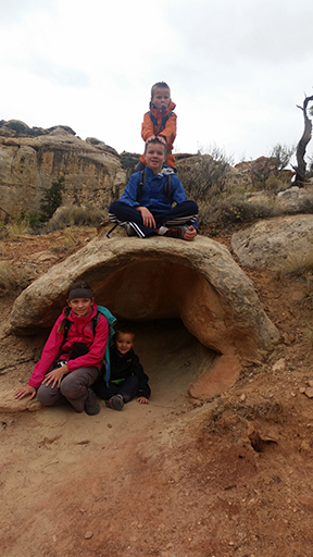 2015 Fall Break - Day 3 - Capitol Reef National Park (Gifford House Pies, Hickman Bridge Arch, Snakes Alive!, Picking Apples in the Fruita Pioneer Orchards, Goosenecks Overlook, Panorama Point), Eating Rattlesnakes at Cafe Diablo (Torrey, Utah)