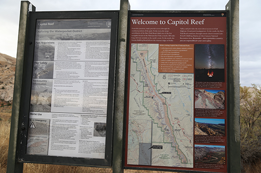 2015 Fall Break - Day 2 - Capitol Reef National Park (Grand Wash Narrows, Capitol Gorge (Petroglyphs, Narrows, Pioneer Register), Waterpocket Fold Drive (Notom-Bullfrog Road, Burr Trail Road), Hell's Backbone Grill (Boulder, Utah))
