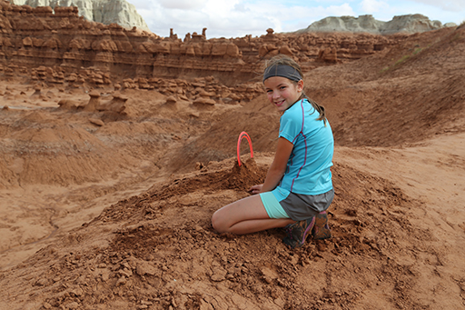2015 Fall Break - Day 4 - Goblin Valley State Park (Hiking Through the Goblins, Capture the Flag in the Goblins), Capitol Reef National Park (Gifford House Pies, Behunin Cabin), More Homemade Pie at Capitol Reef Inn & Cafe (Torrey, Utah)