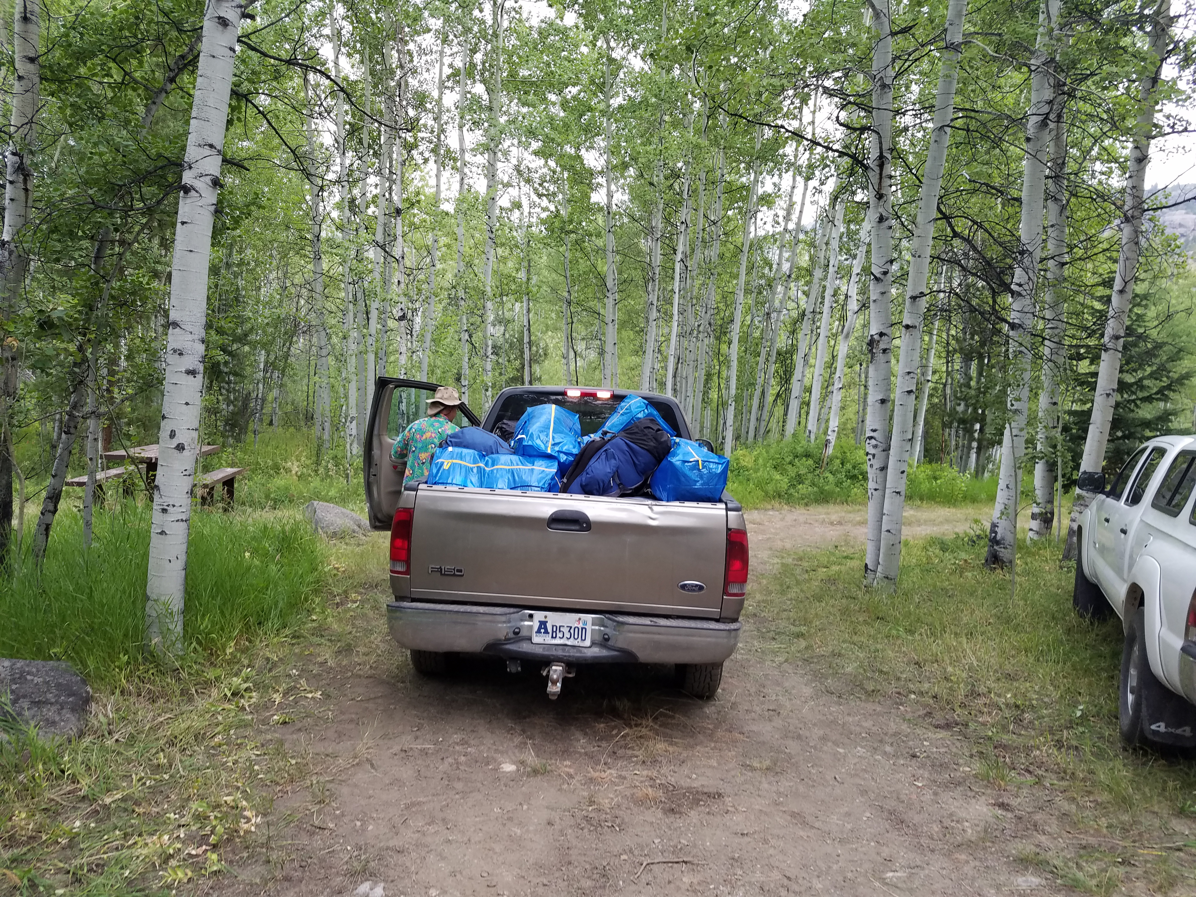 2017 Wind River Trip - Day 2 - Boulder Lake to Mt. Victor Basecamp (17.53 Miles, 4003 ft. Climb) (Wind River Range, Wyoming) 