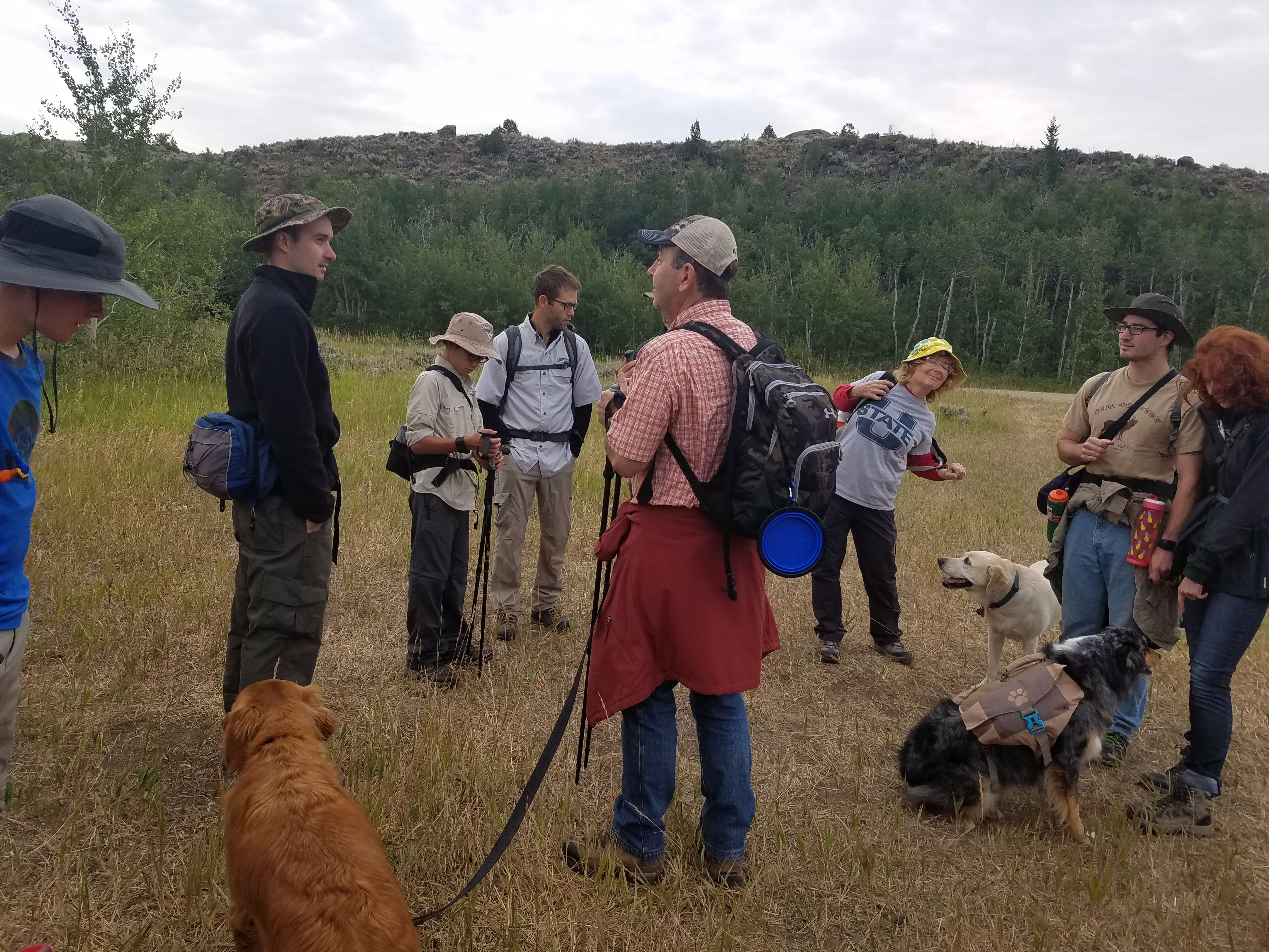 2017 Wind River Trip - Day 2 - Boulder Lake to Mt. Victor Basecamp (17.53 Miles, 4003 ft. Climb) (Wind River Range, Wyoming) 