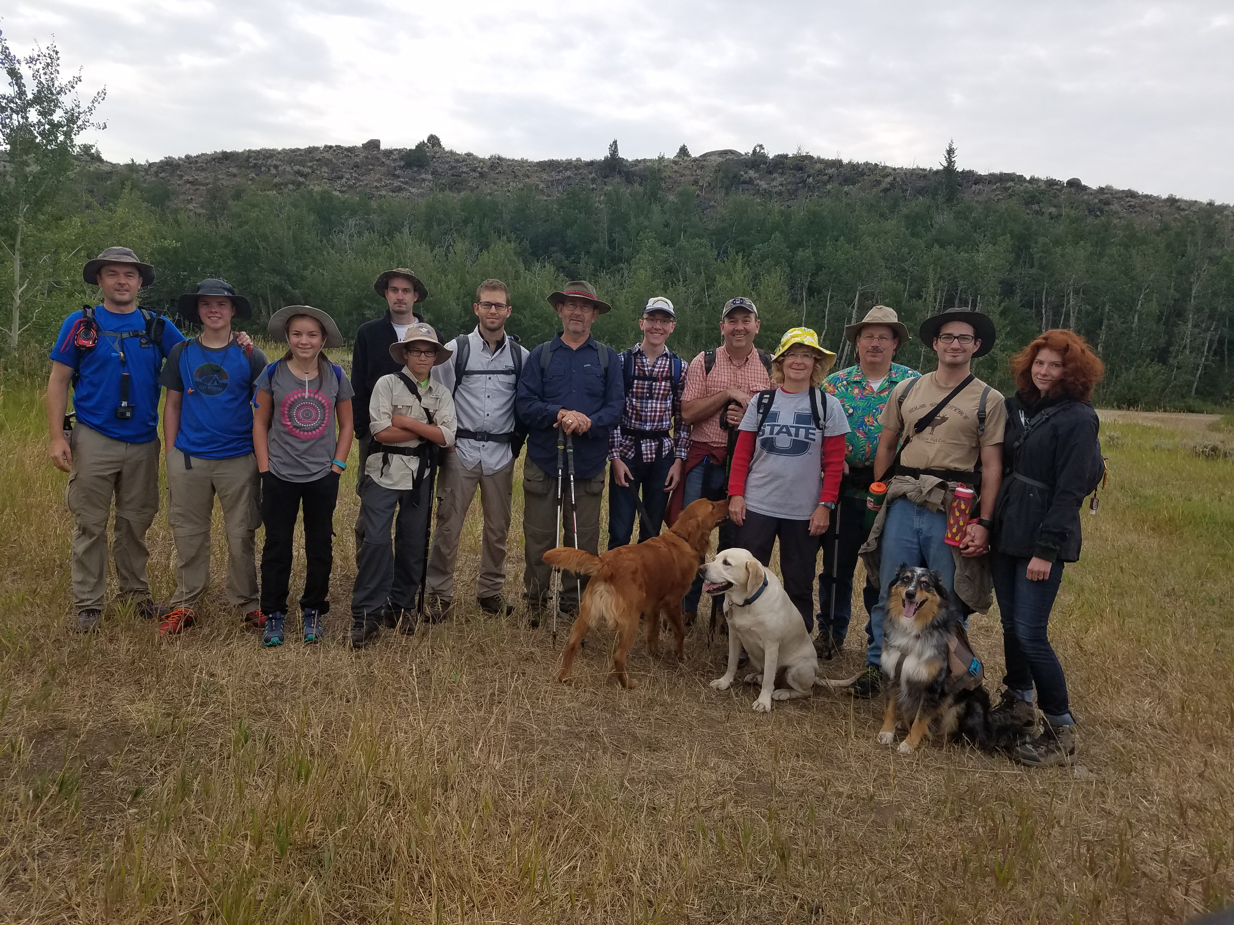 2017 Wind River Trip - Day 2 - Boulder Lake to Mt. Victor Basecamp (17.53 Miles, 4003 ft. Climb) (Wind River Range, Wyoming) 