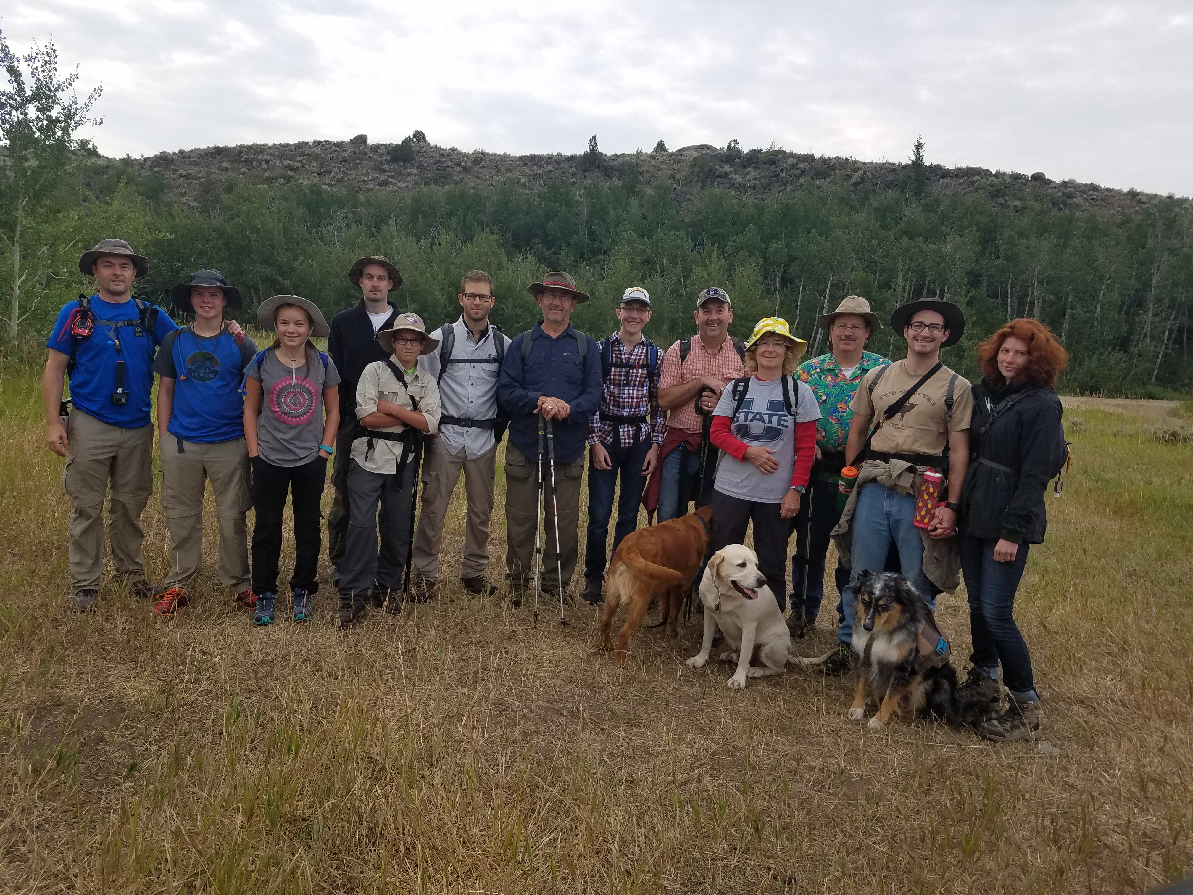 2017 Wind River Trip - Day 2 - Boulder Lake to Mt. Victor Basecamp (17.53 Miles, 4003 ft. Climb) (Wind River Range, Wyoming) 