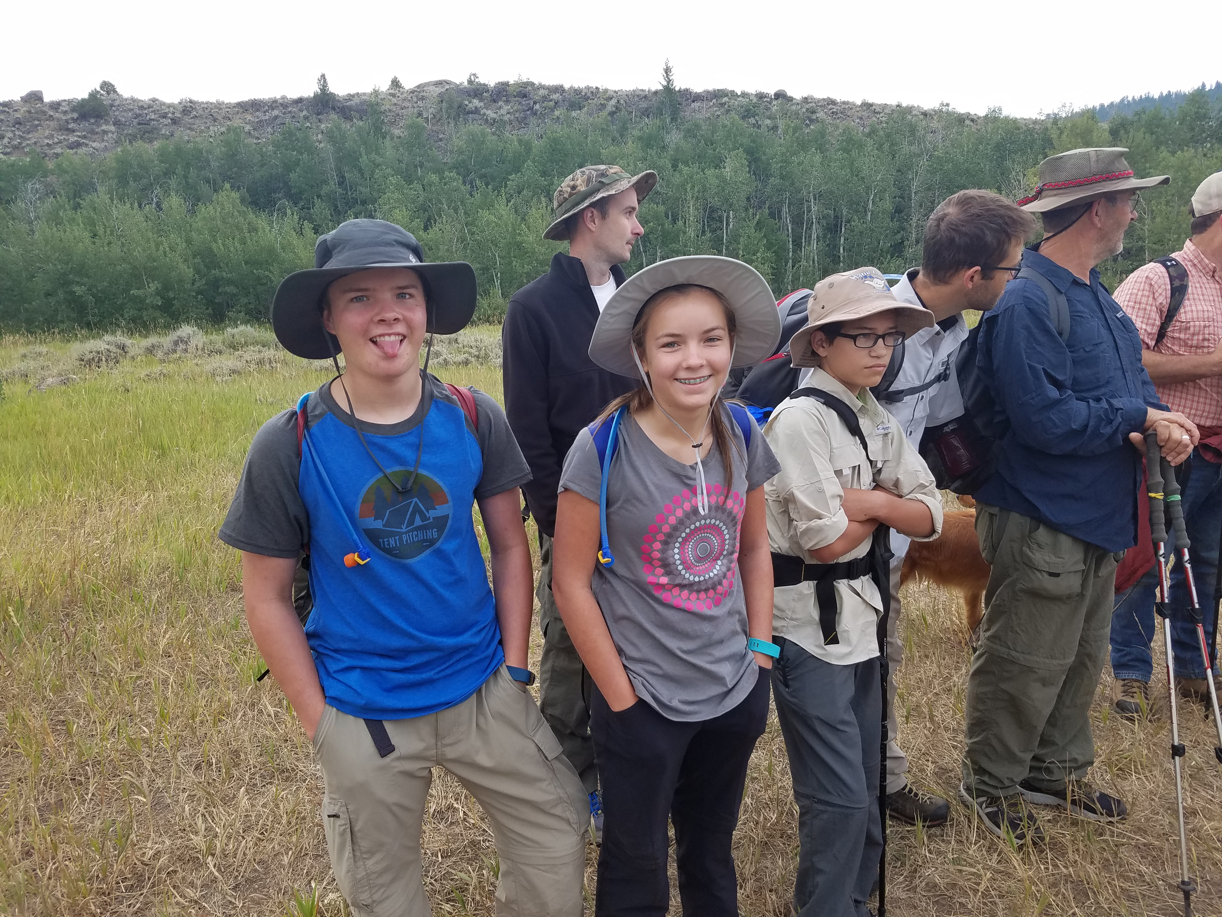 2017 Wind River Trip - Day 2 - Boulder Lake to Mt. Victor Basecamp (17.53 Miles, 4003 ft. Climb) (Wind River Range, Wyoming) 