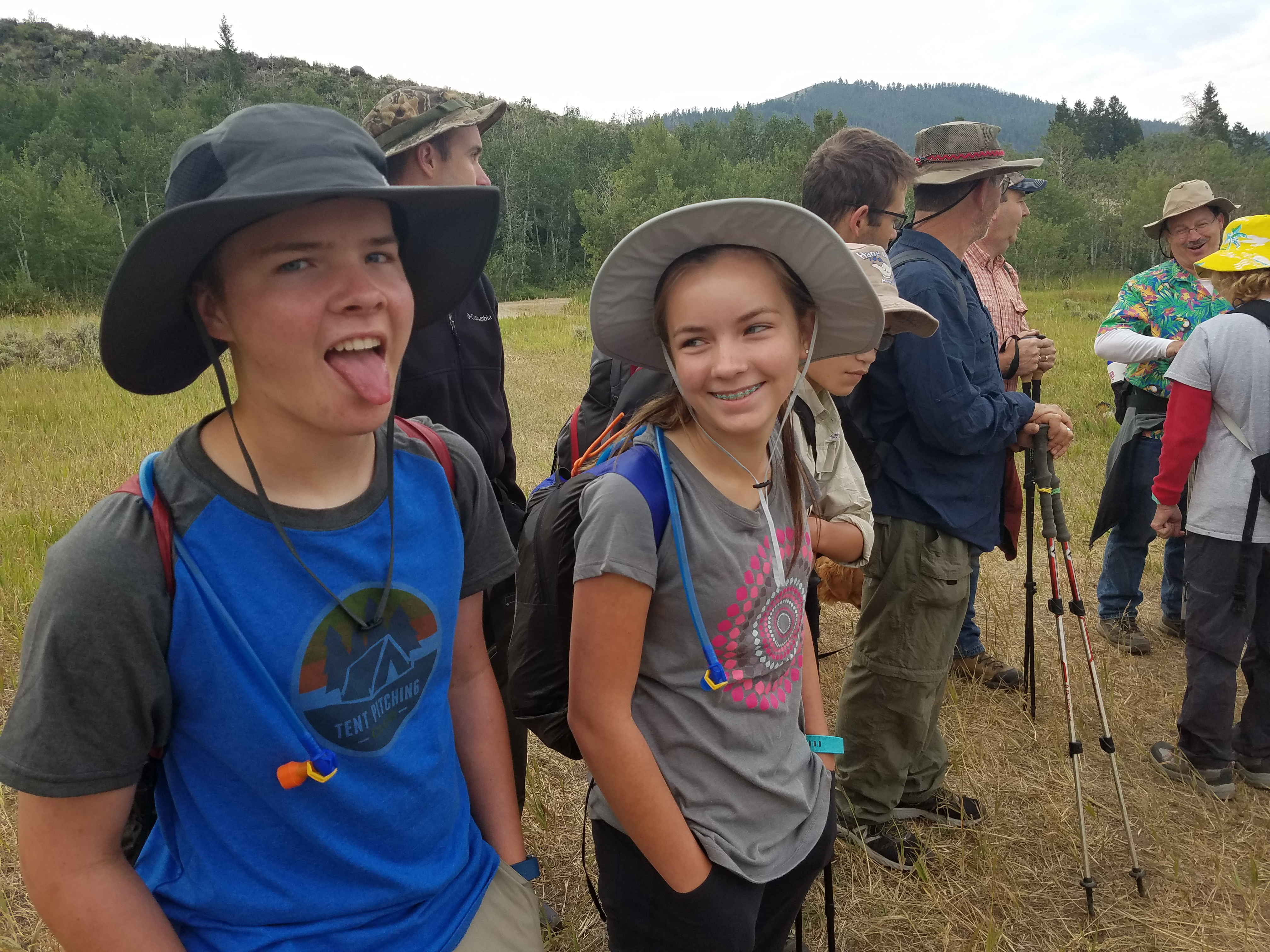 2017 Wind River Trip - Day 2 - Boulder Lake to Mt. Victor Basecamp (17.53 Miles, 4003 ft. Climb) (Wind River Range, Wyoming) 