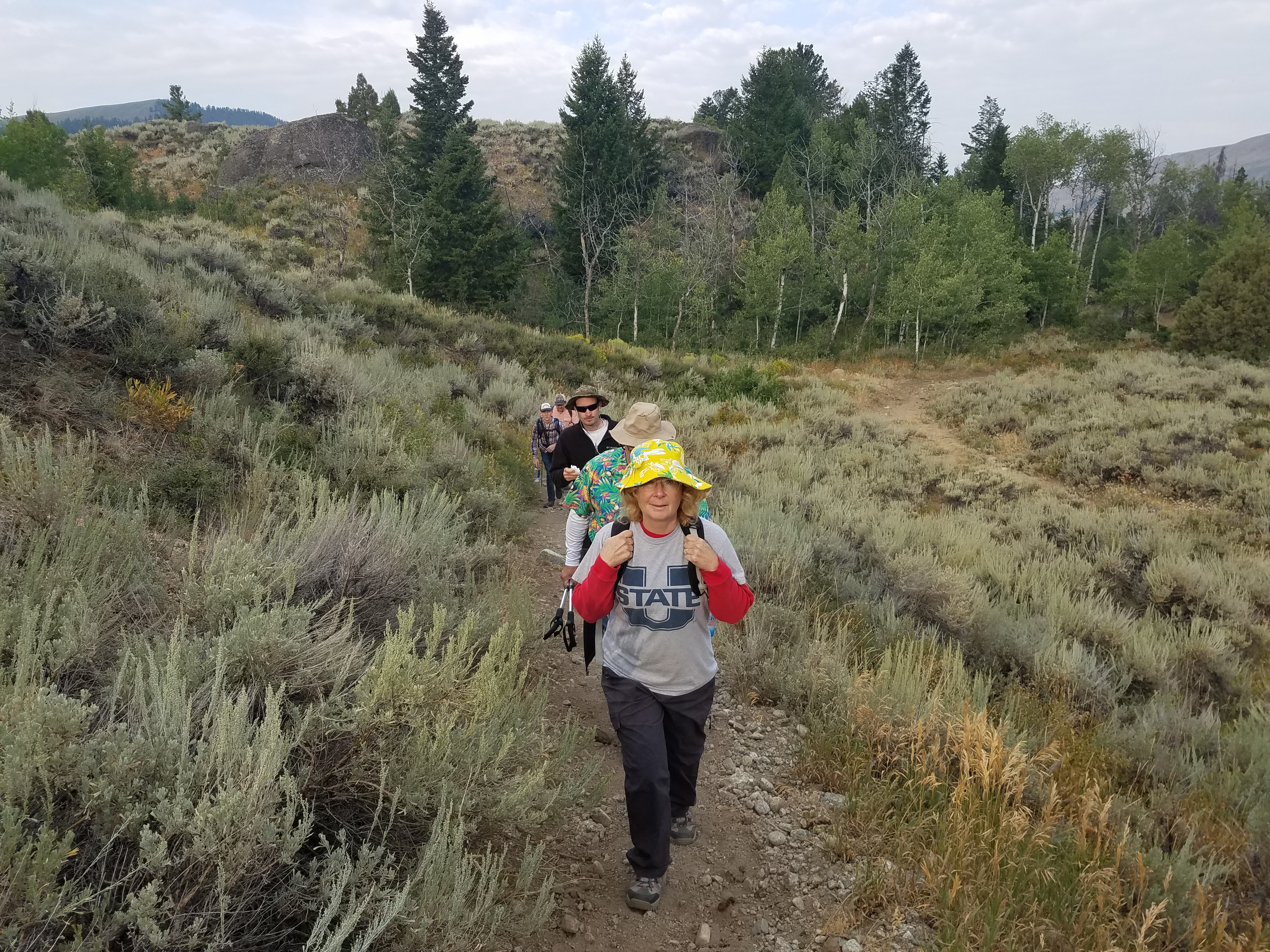 2017 Wind River Trip - Day 2 - Boulder Lake to Mt. Victor Basecamp (17.53 Miles, 4003 ft. Climb) (Wind River Range, Wyoming) 