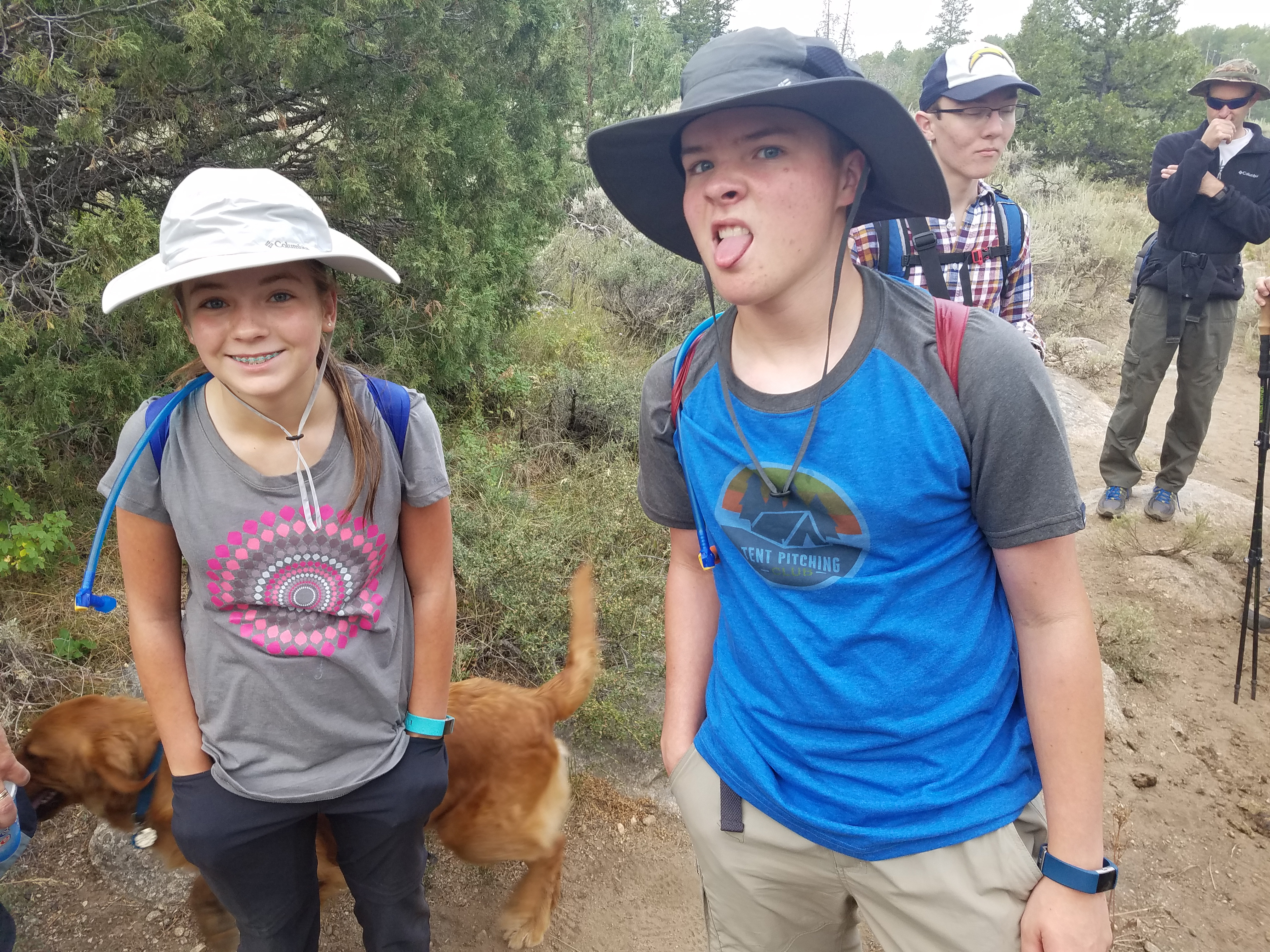 2017 Wind River Trip - Day 2 - Boulder Lake to Mt. Victor Basecamp (17.53 Miles, 4003 ft. Climb) (Wind River Range, Wyoming) 