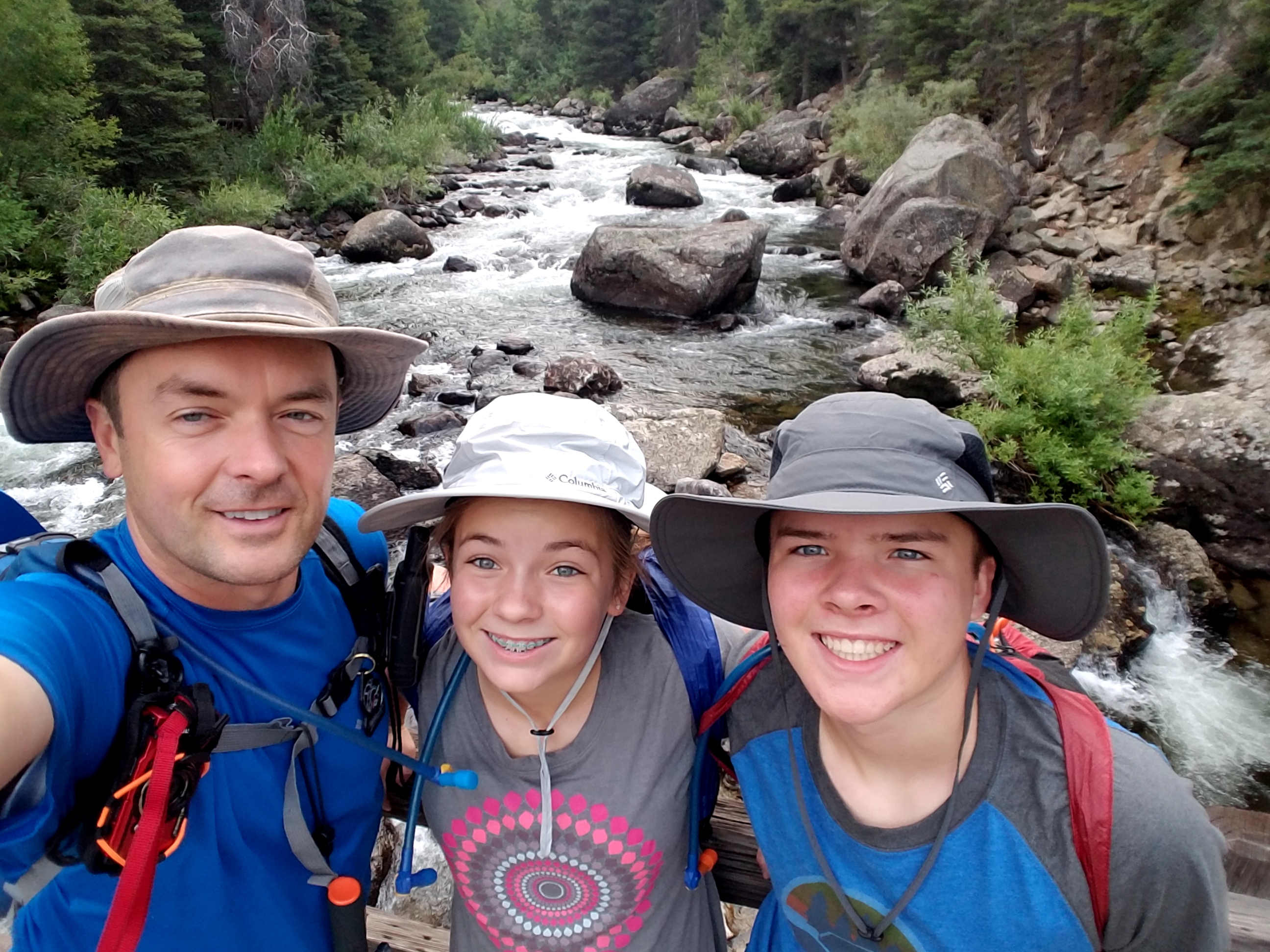 2017 Wind River Trip - Day 2 - Boulder Lake to Mt. Victor Basecamp (17.53 Miles, 4003 ft. Climb) (Wind River Range, Wyoming) 