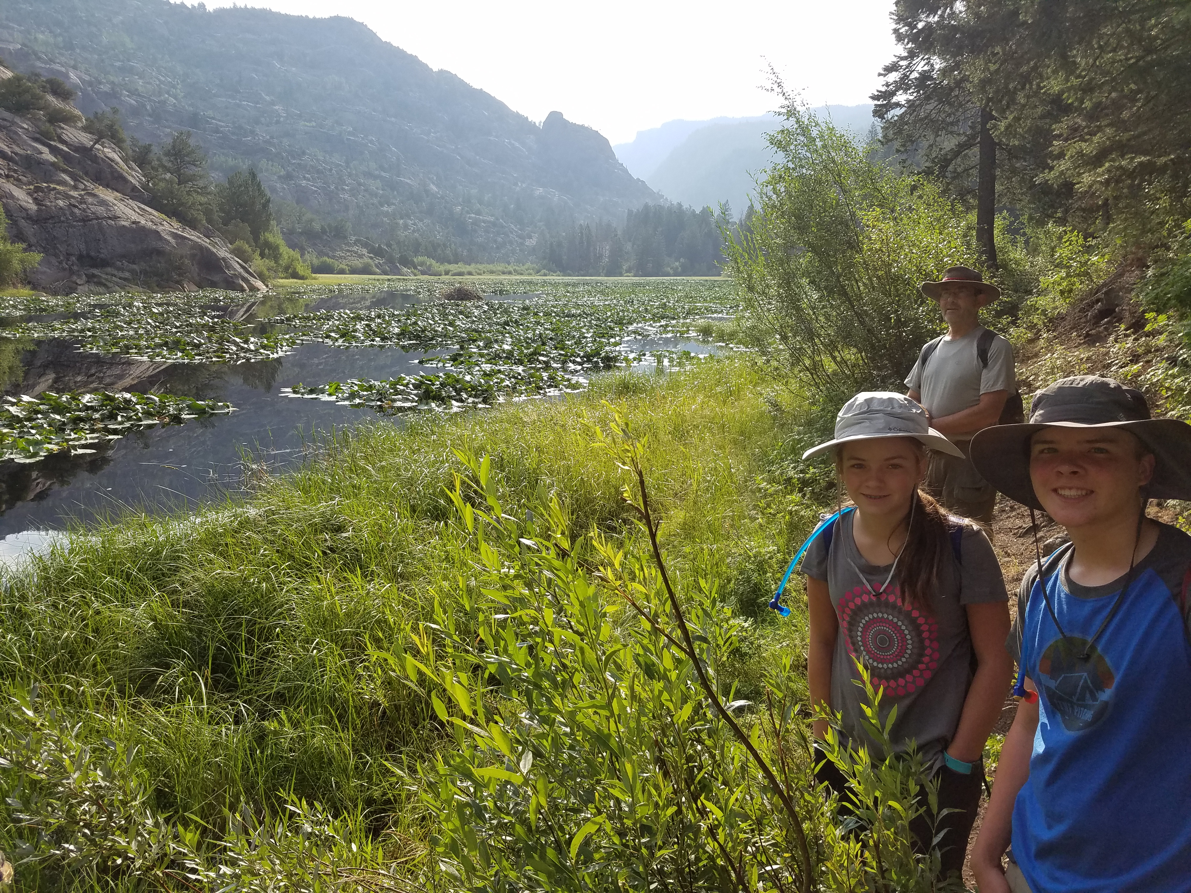 2017 Wind River Trip - Day 2 - Boulder Lake to Mt. Victor Basecamp (17.53 Miles, 4003 ft. Climb) (Wind River Range, Wyoming) 