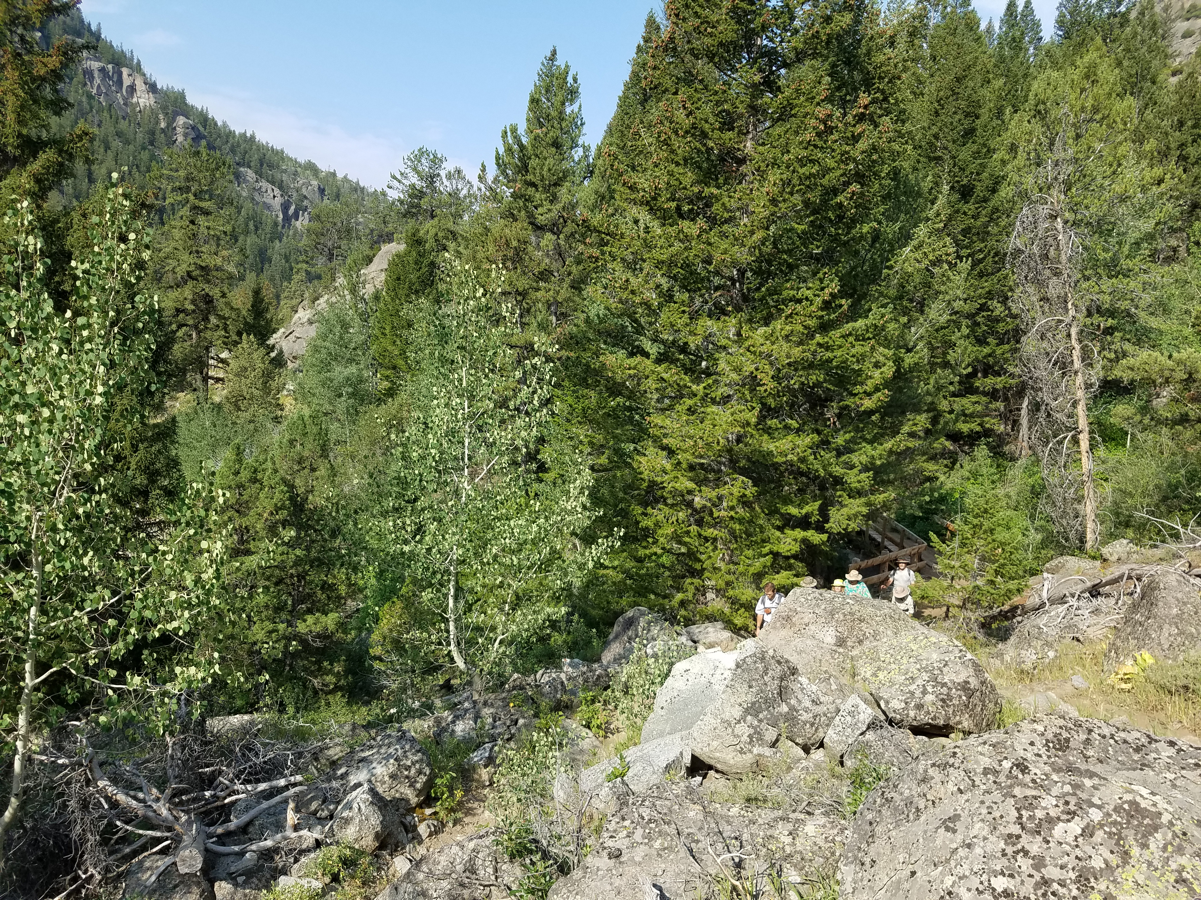 2017 Wind River Trip - Day 2 - Boulder Lake to Mt. Victor Basecamp (17.53 Miles, 4003 ft. Climb) (Wind River Range, Wyoming) 