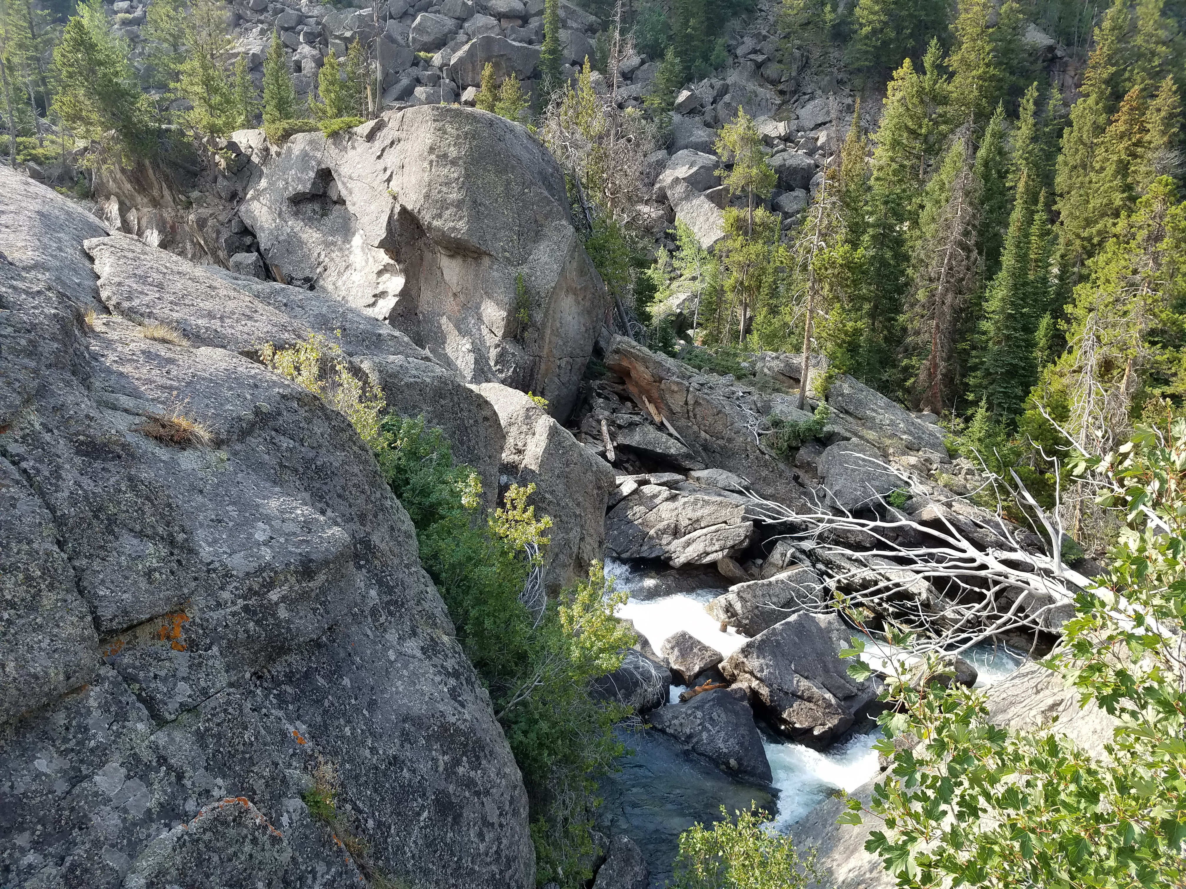 2017 Wind River Trip - Day 2 - Boulder Lake to Mt. Victor Basecamp (17.53 Miles, 4003 ft. Climb) (Wind River Range, Wyoming) 