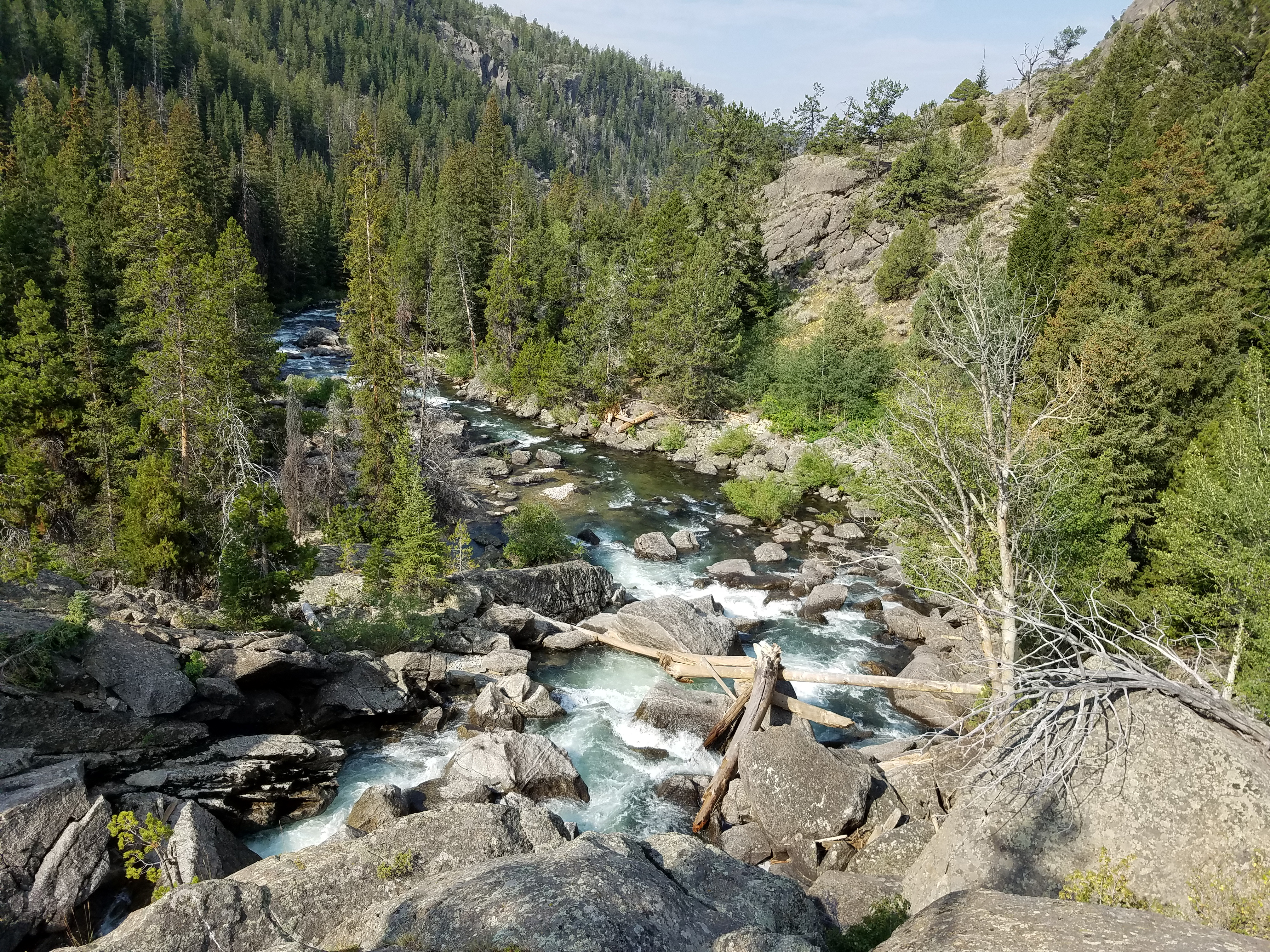 2017 Wind River Trip - Day 2 - Boulder Lake to Mt. Victor Basecamp (17.53 Miles, 4003 ft. Climb) (Wind River Range, Wyoming) 