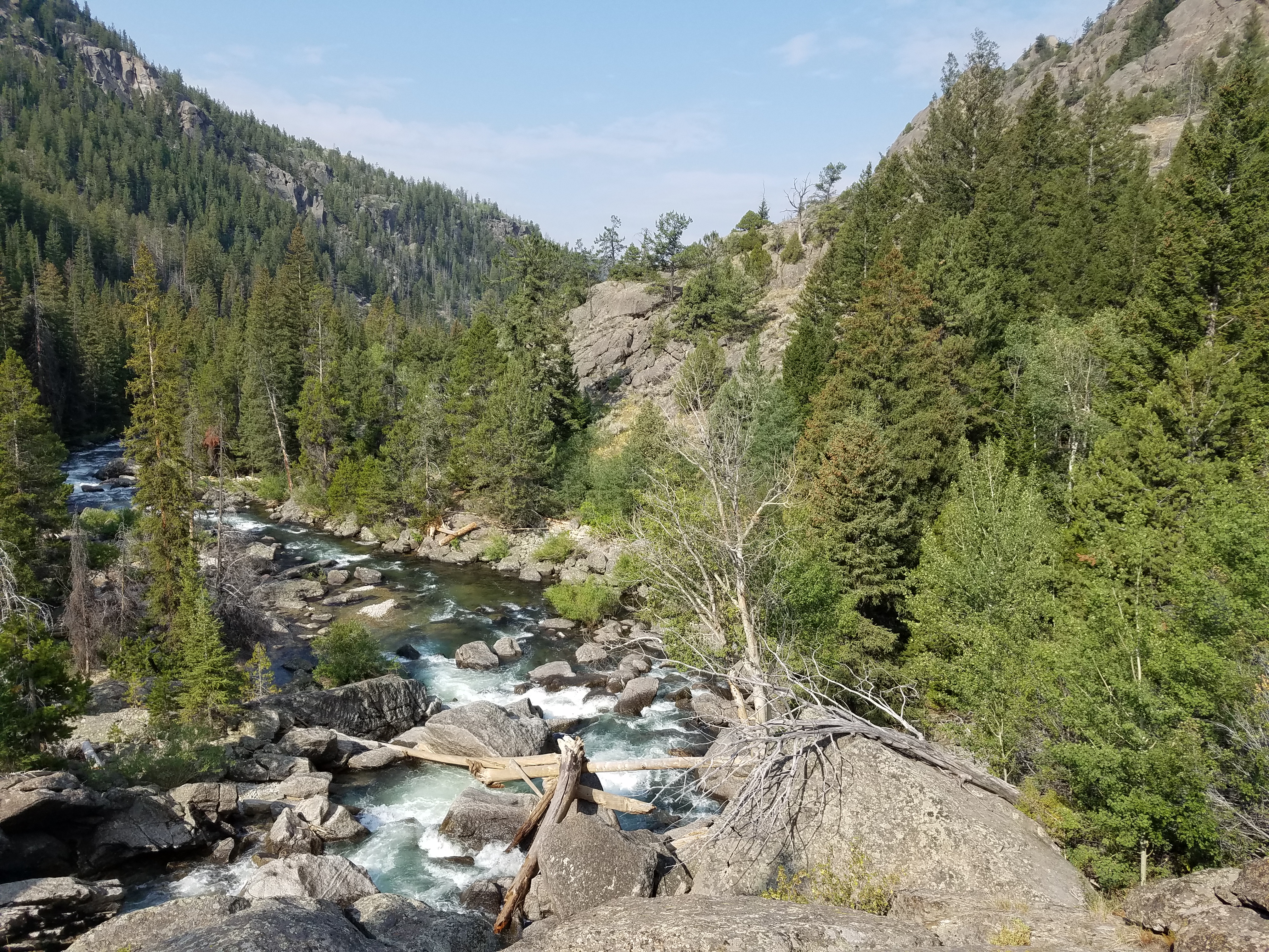 2017 Wind River Trip - Day 2 - Boulder Lake to Mt. Victor Basecamp (17.53 Miles, 4003 ft. Climb) (Wind River Range, Wyoming) 