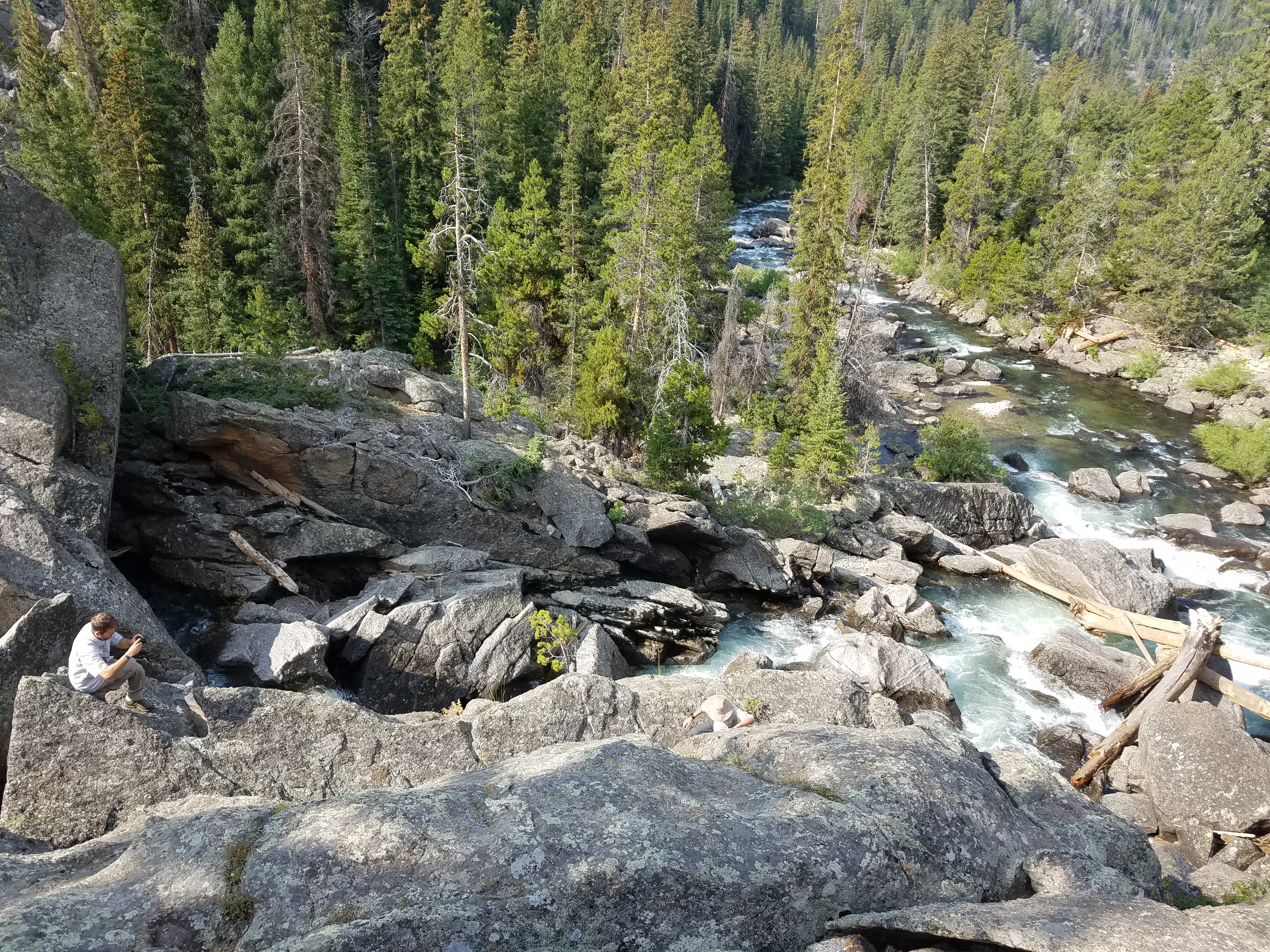 2017 Wind River Trip - Day 2 - Boulder Lake to Mt. Victor Basecamp (17.53 Miles, 4003 ft. Climb) (Wind River Range, Wyoming) 