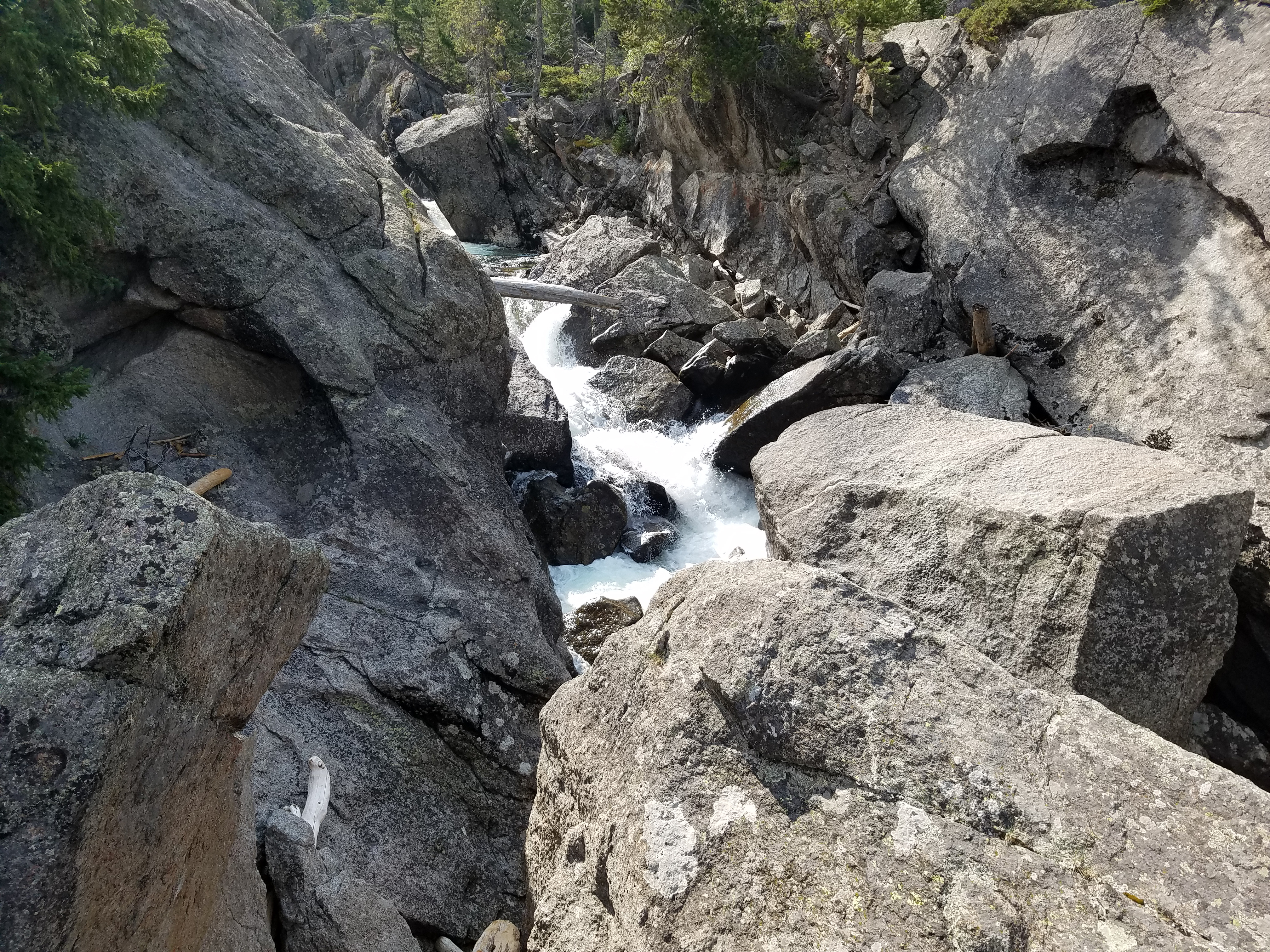 2017 Wind River Trip - Day 2 - Boulder Lake to Mt. Victor Basecamp (17.53 Miles, 4003 ft. Climb) (Wind River Range, Wyoming) 