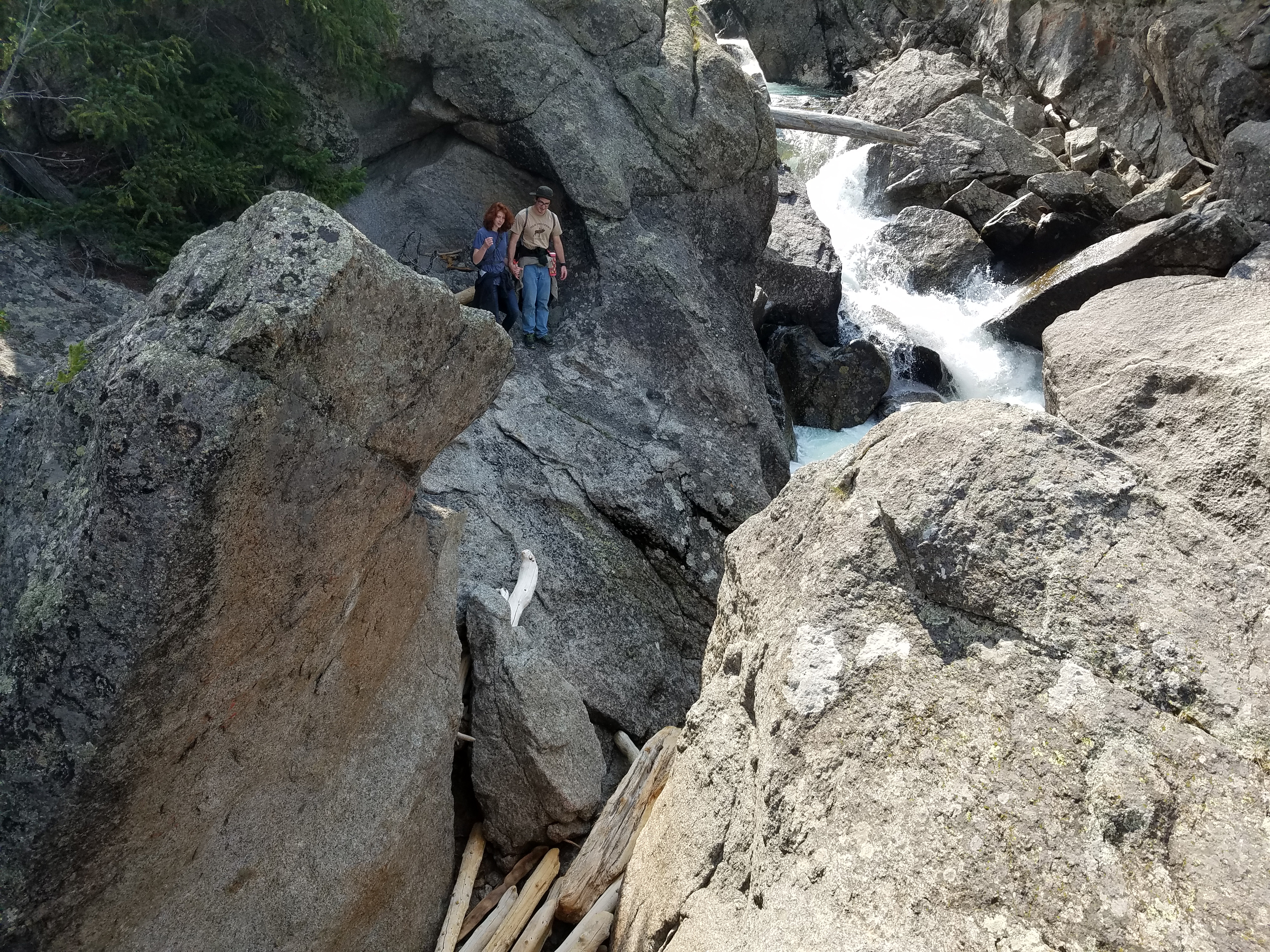 2017 Wind River Trip - Day 2 - Boulder Lake to Mt. Victor Basecamp (17.53 Miles, 4003 ft. Climb) (Wind River Range, Wyoming) 