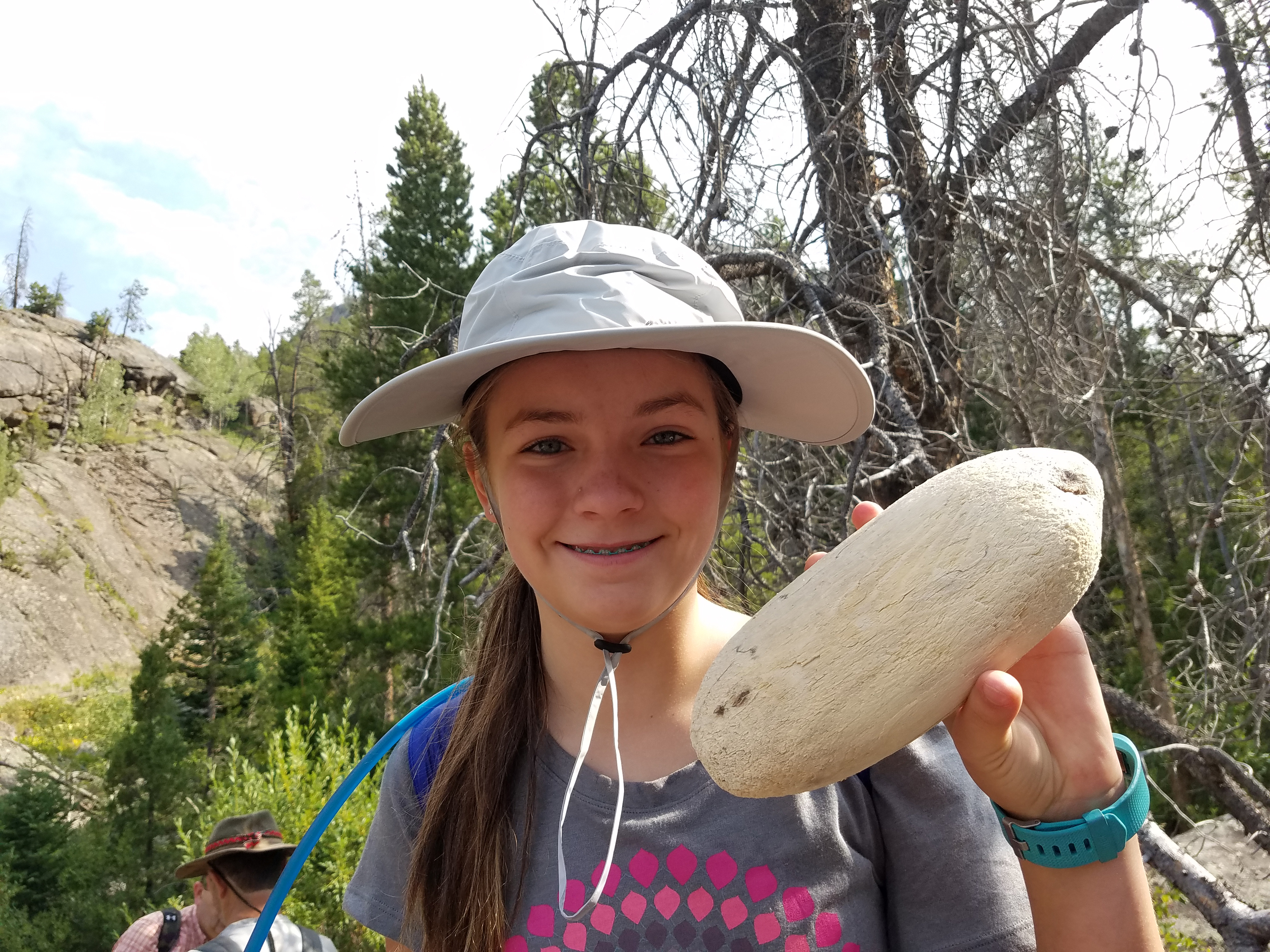 2017 Wind River Trip - Day 2 - Boulder Lake to Mt. Victor Basecamp (17.53 Miles, 4003 ft. Climb) (Wind River Range, Wyoming) 