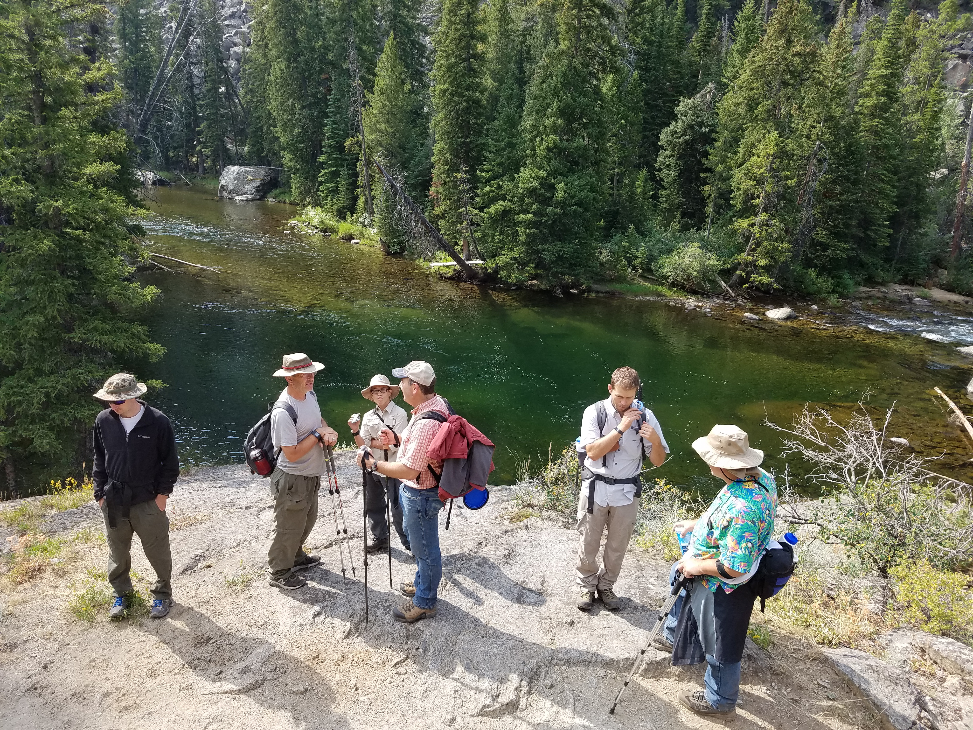 2017 Wind River Trip - Day 2 - Boulder Lake to Mt. Victor Basecamp (17.53 Miles, 4003 ft. Climb) (Wind River Range, Wyoming) 