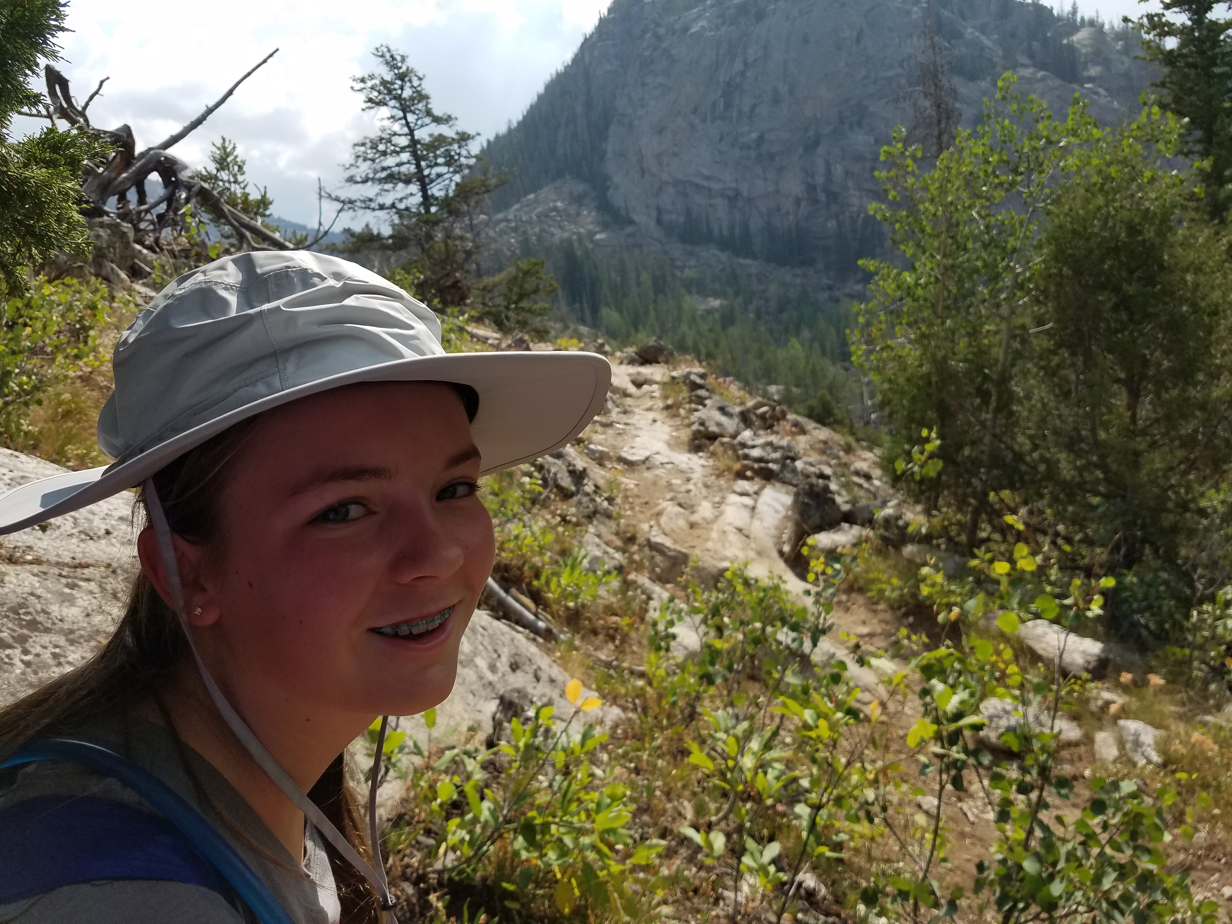 2017 Wind River Trip - Day 2 - Boulder Lake to Mt. Victor Basecamp (17.53 Miles, 4003 ft. Climb) (Wind River Range, Wyoming) 