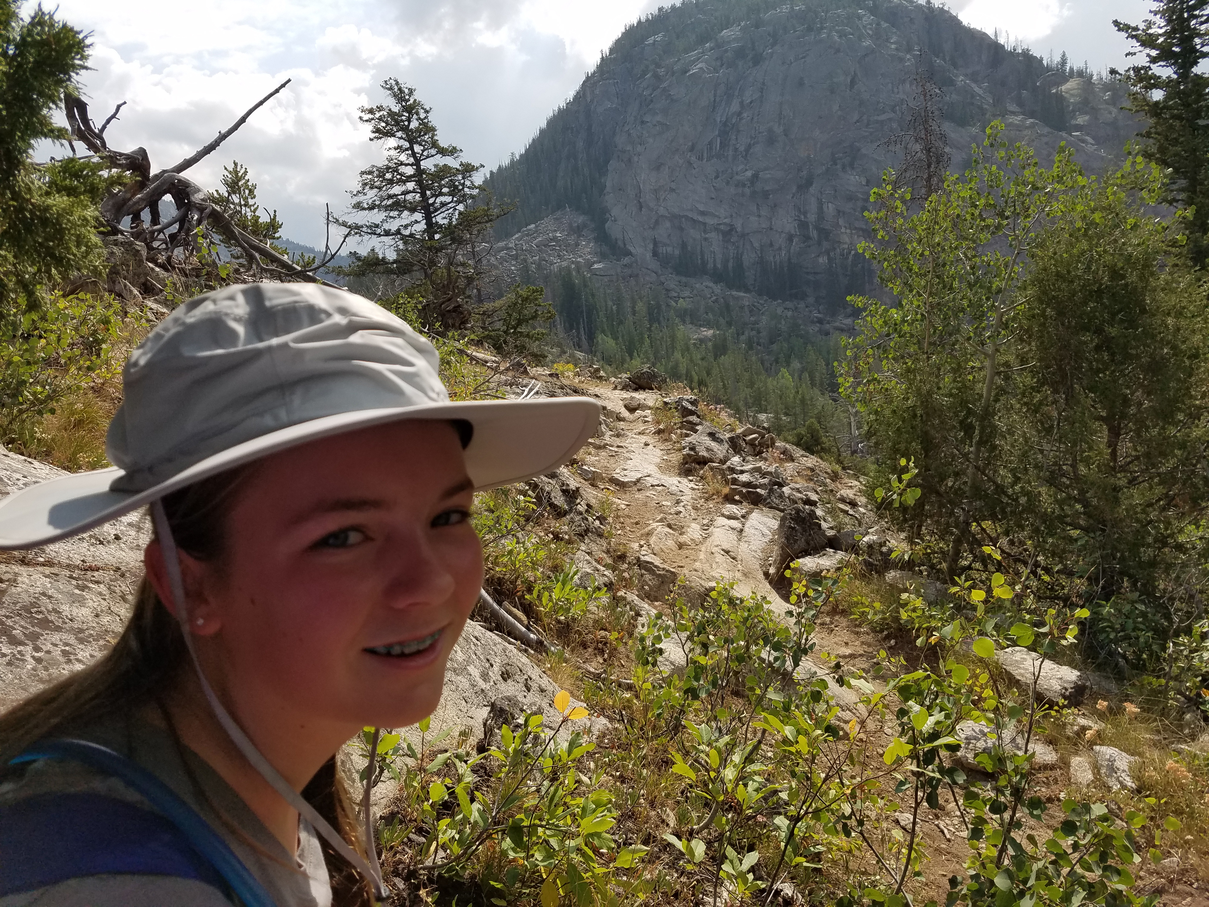 2017 Wind River Trip - Day 2 - Boulder Lake to Mt. Victor Basecamp (17.53 Miles, 4003 ft. Climb) (Wind River Range, Wyoming) 