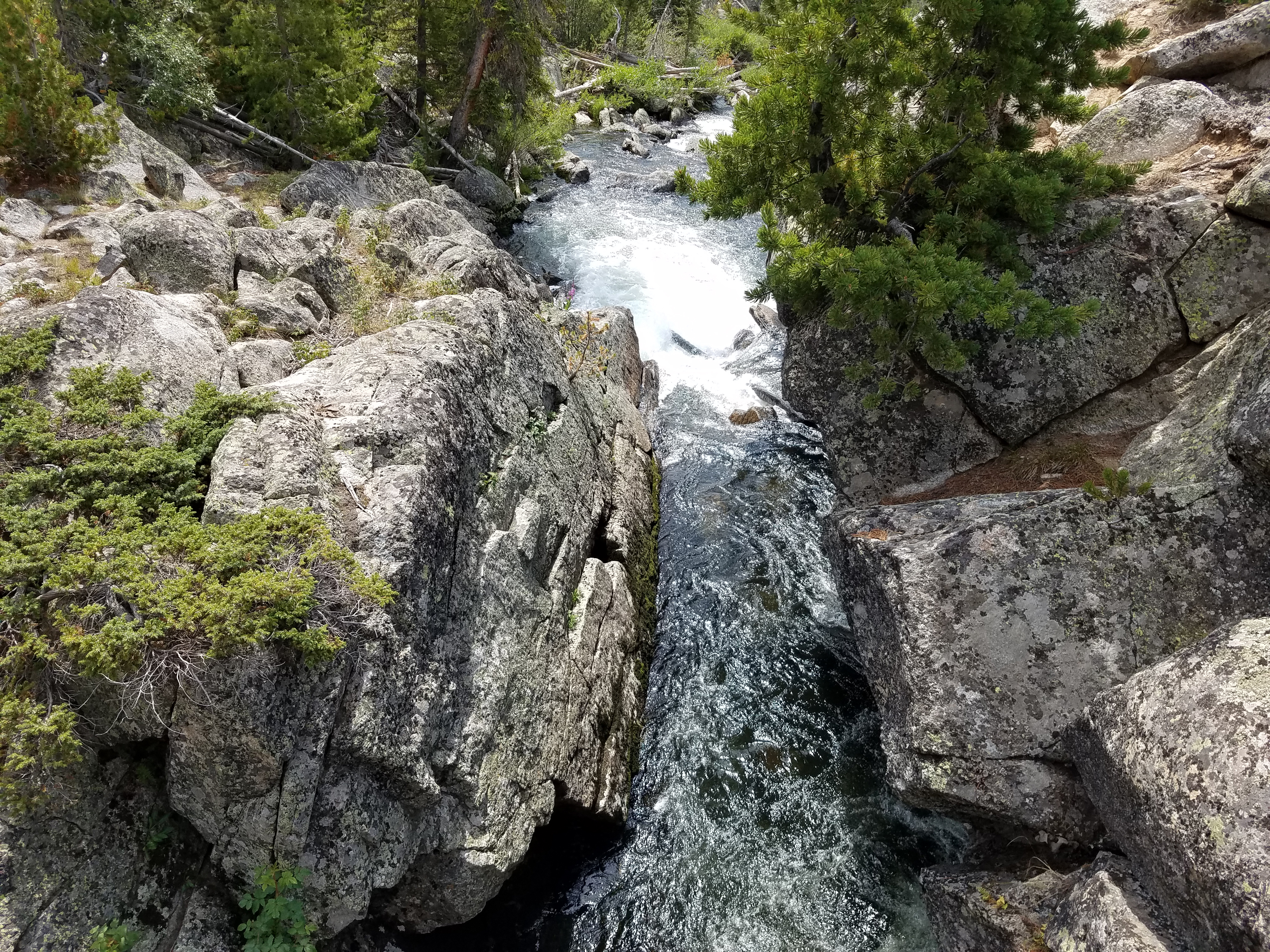 2017 Wind River Trip - Day 2 - Boulder Lake to Mt. Victor Basecamp (17.53 Miles, 4003 ft. Climb) (Wind River Range, Wyoming) 