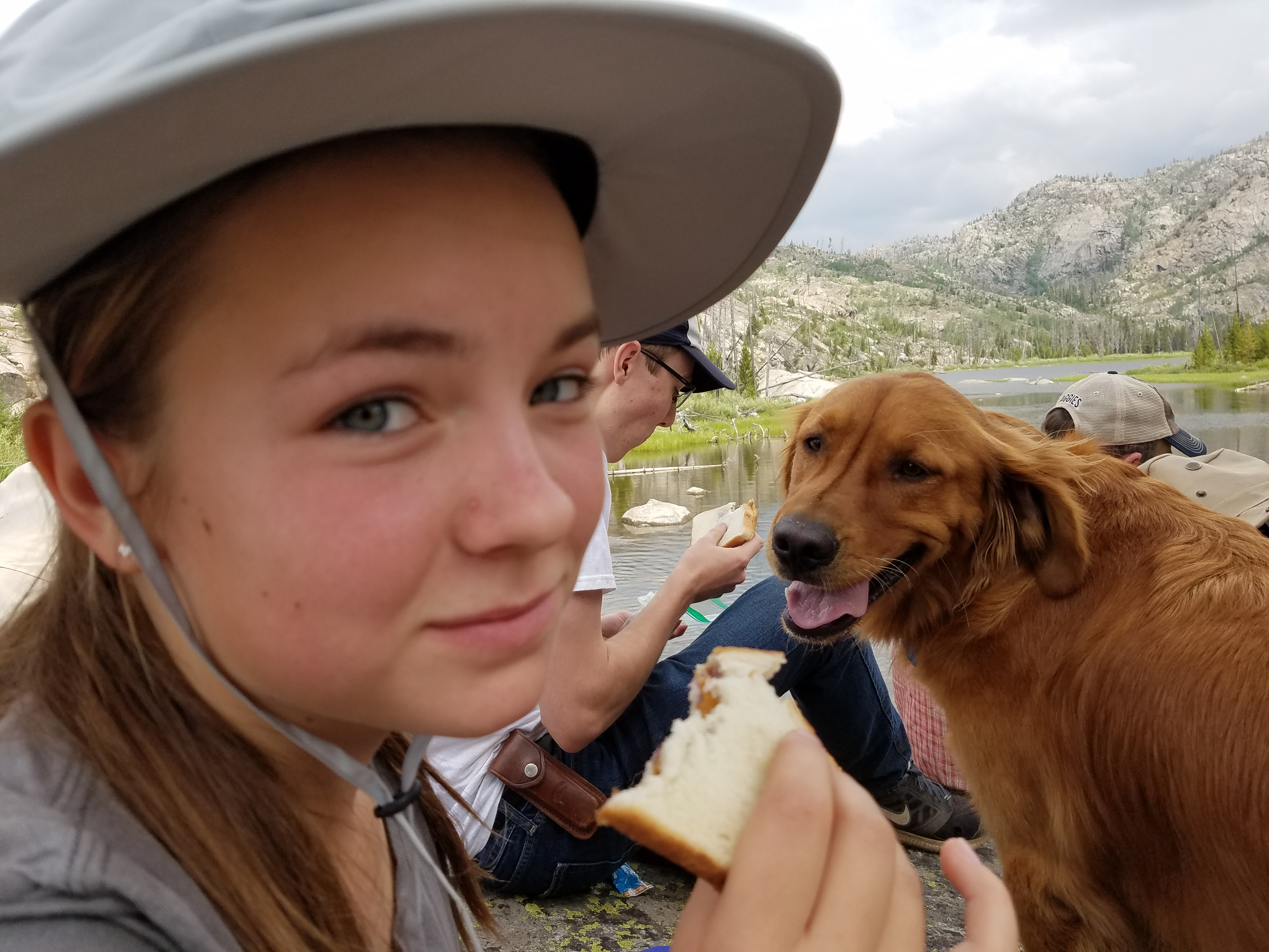 2017 Wind River Trip - Day 2 - Boulder Lake to Mt. Victor Basecamp (17.53 Miles, 4003 ft. Climb) (Wind River Range, Wyoming) 