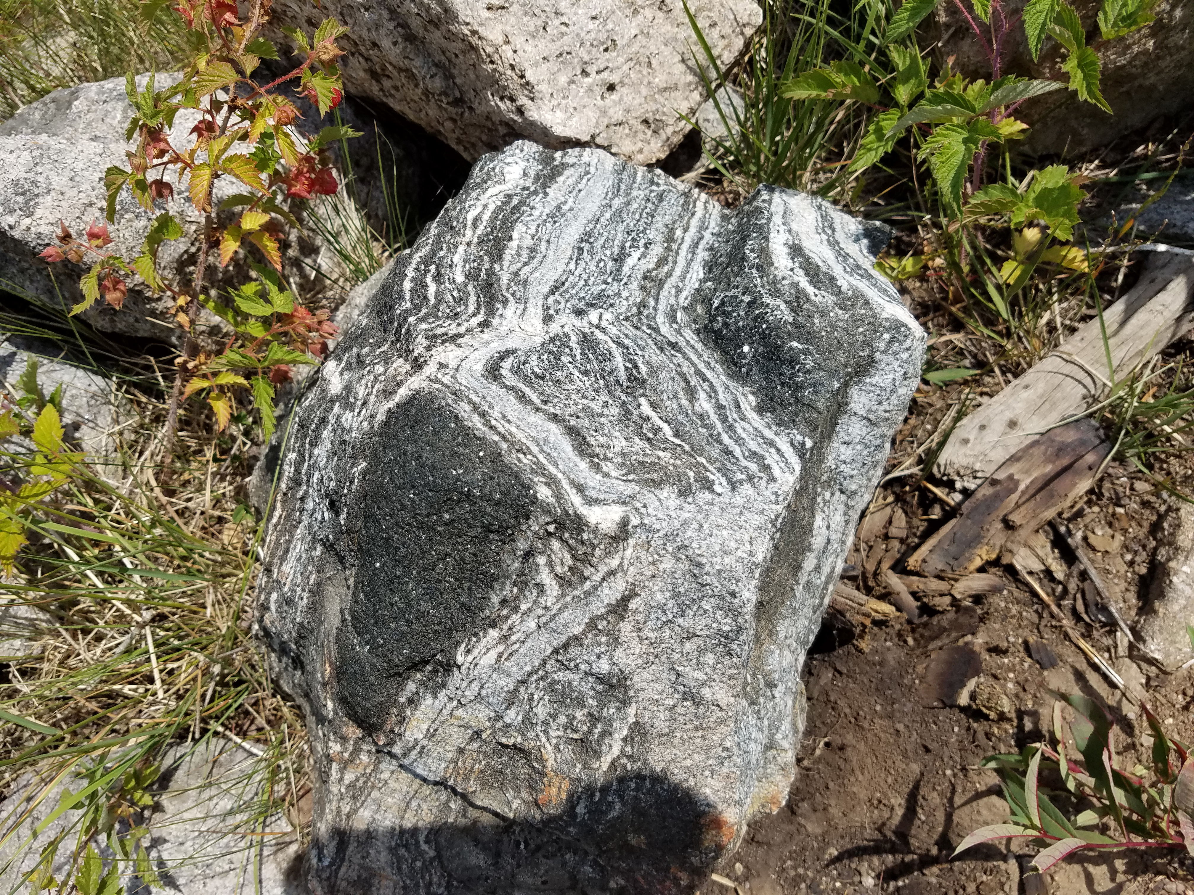 2017 Wind River Trip - Day 2 - Boulder Lake to Mt. Victor Basecamp (17.53 Miles, 4003 ft. Climb) (Wind River Range, Wyoming) 